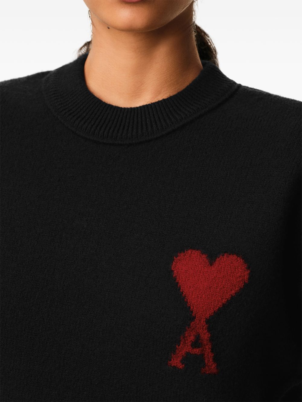 Ami Paris Women's Sweaters Black