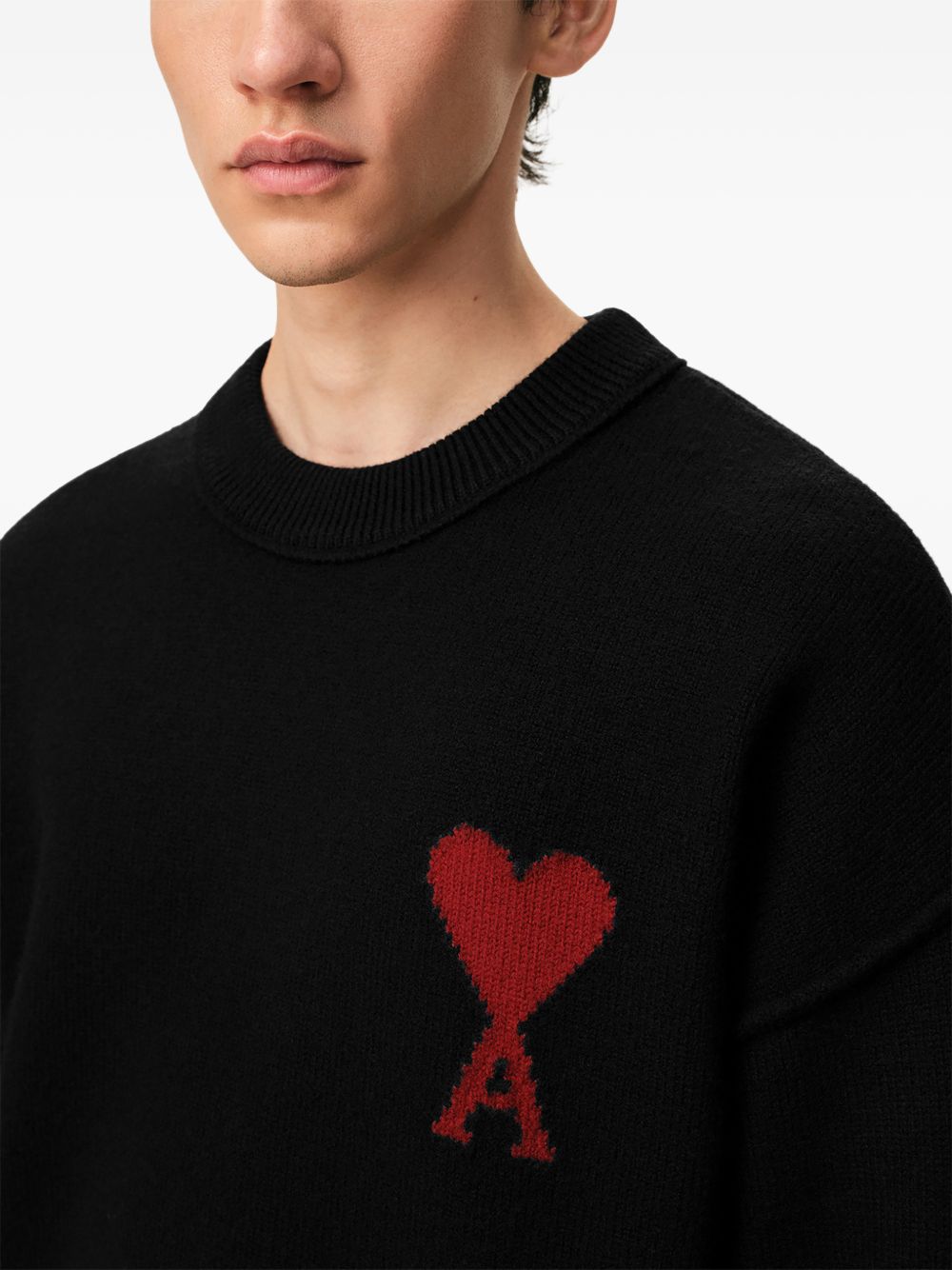 Ami Paris Women's Sweaters Black