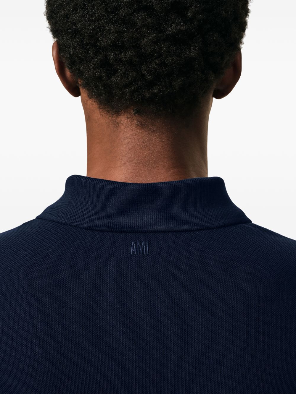 Ami Paris Men's T-Shirts And Polos Navy