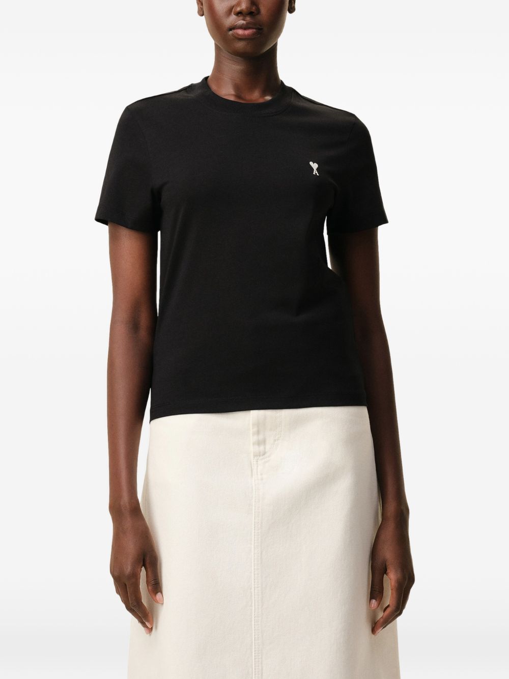 Ami Paris Women's T-Shirts And Polos Black
