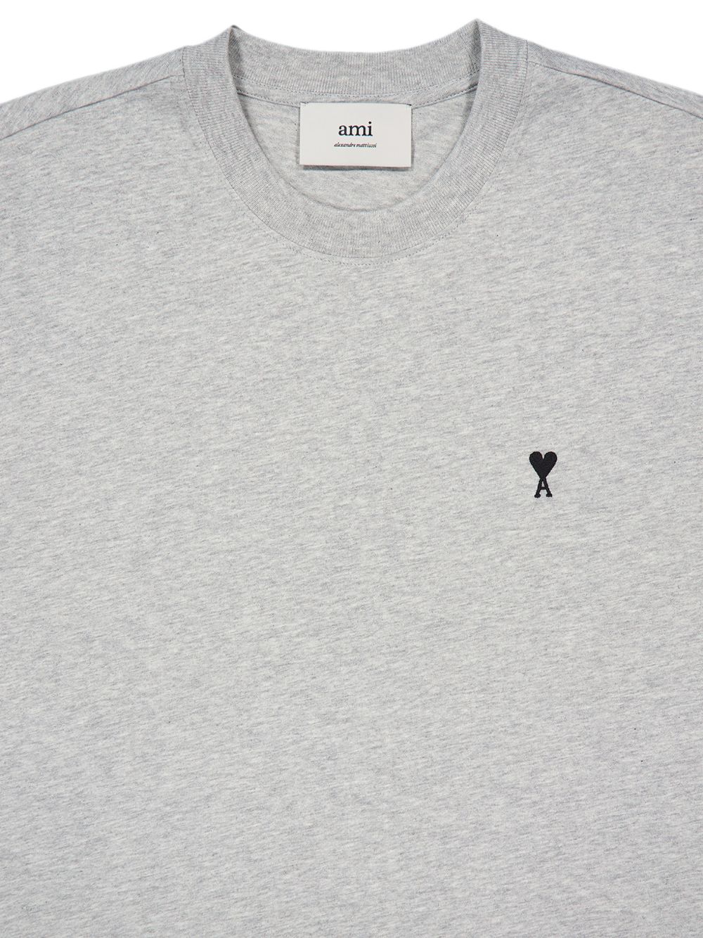 Ami Paris Men's T-Shirts And Polos Grey