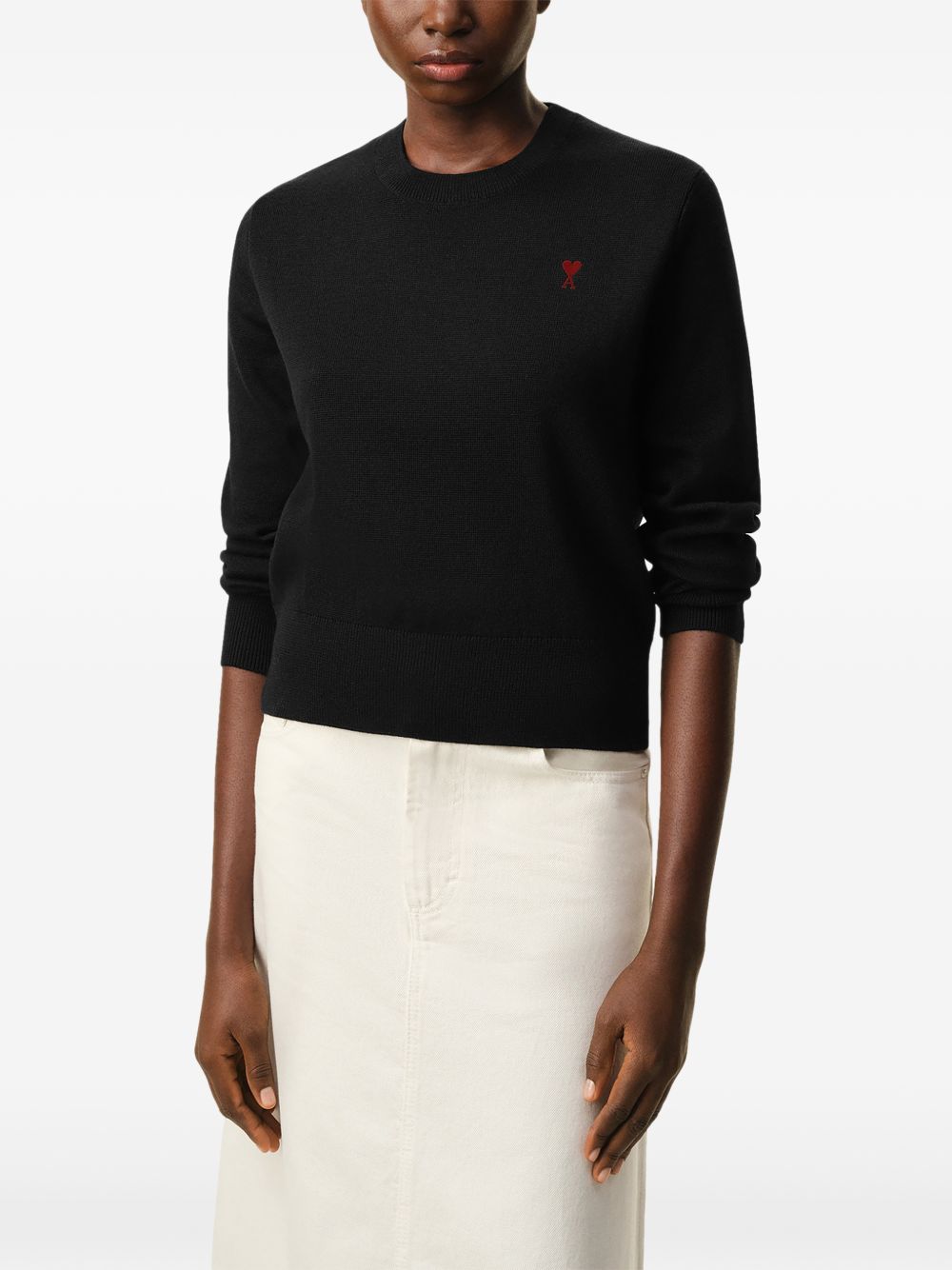 Ami Paris Women's Sweaters Black