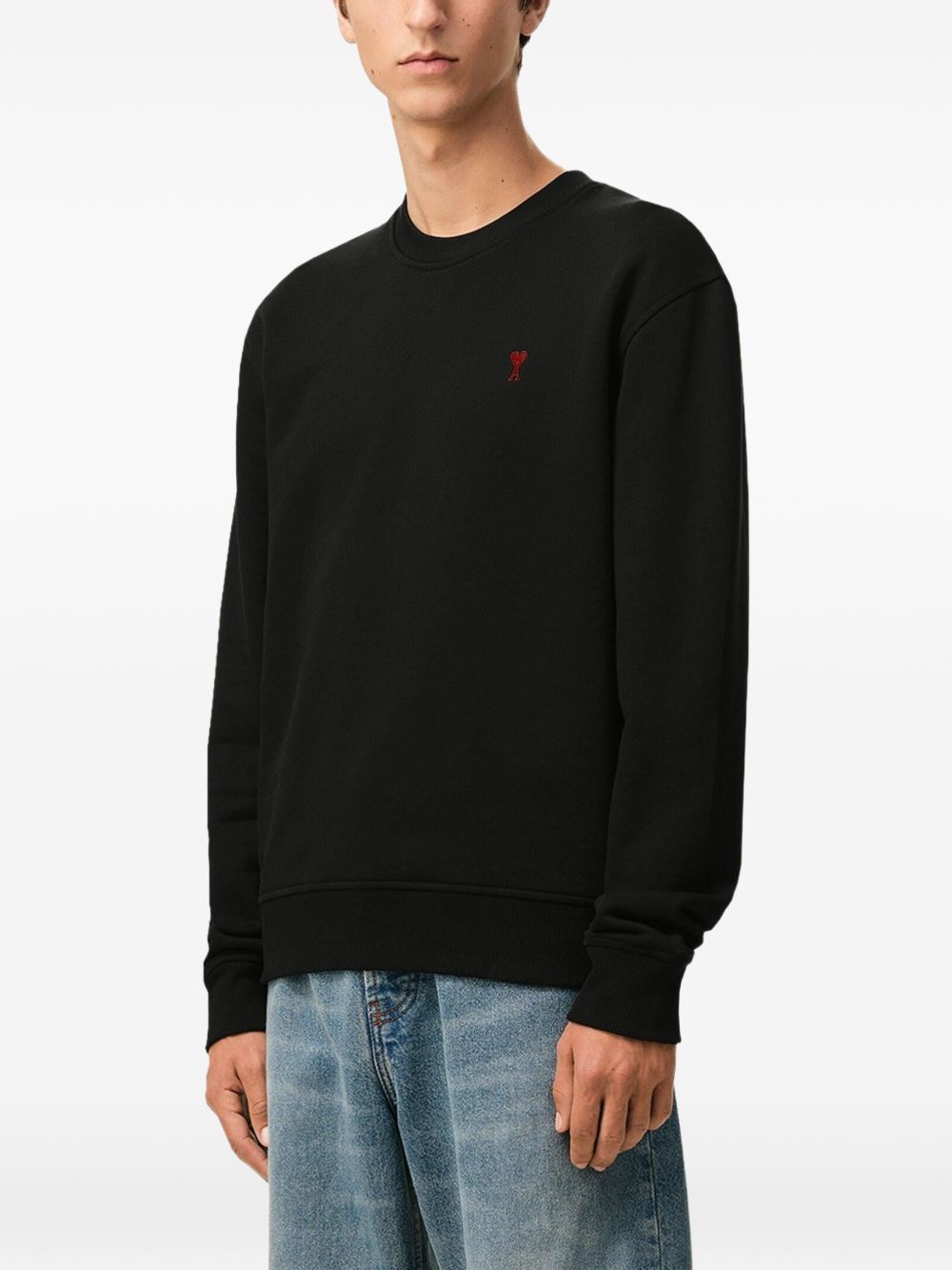 Ami Paris Men's Sweaters Black