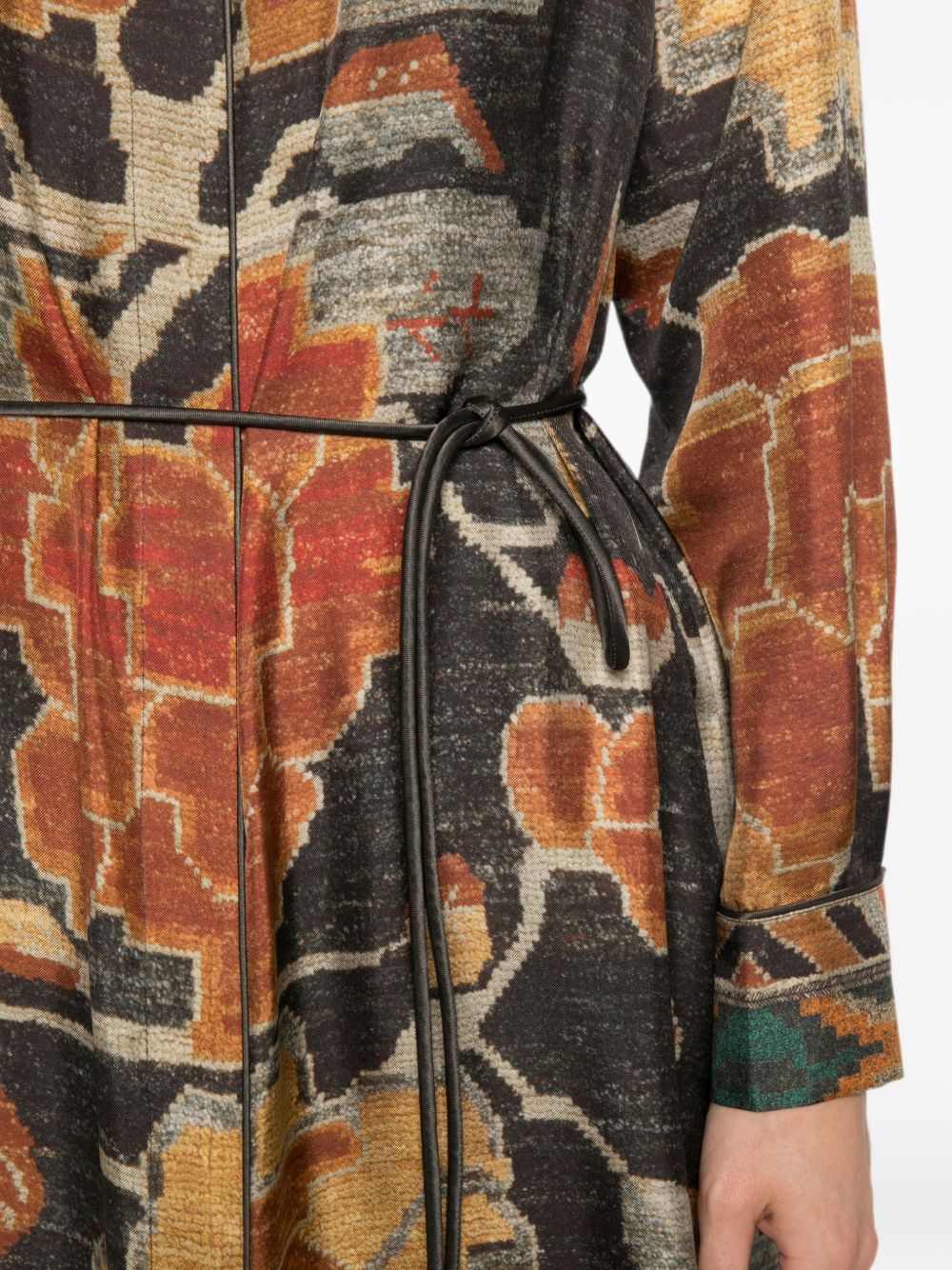 Pierre Louis Mascia Women's Dresses Brown