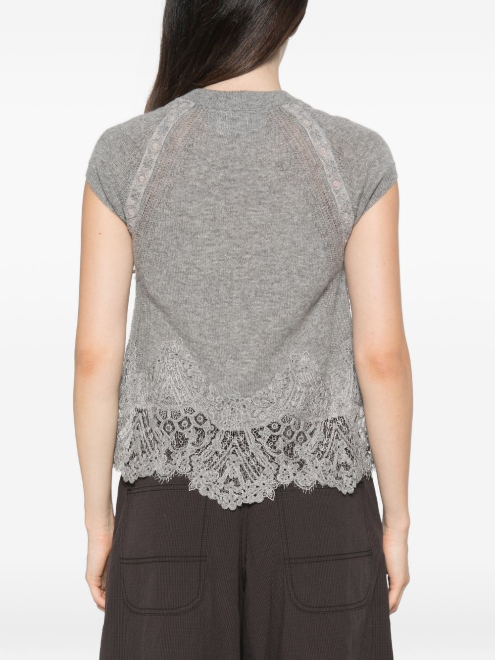Ermanno Scervino Women's Top Grey