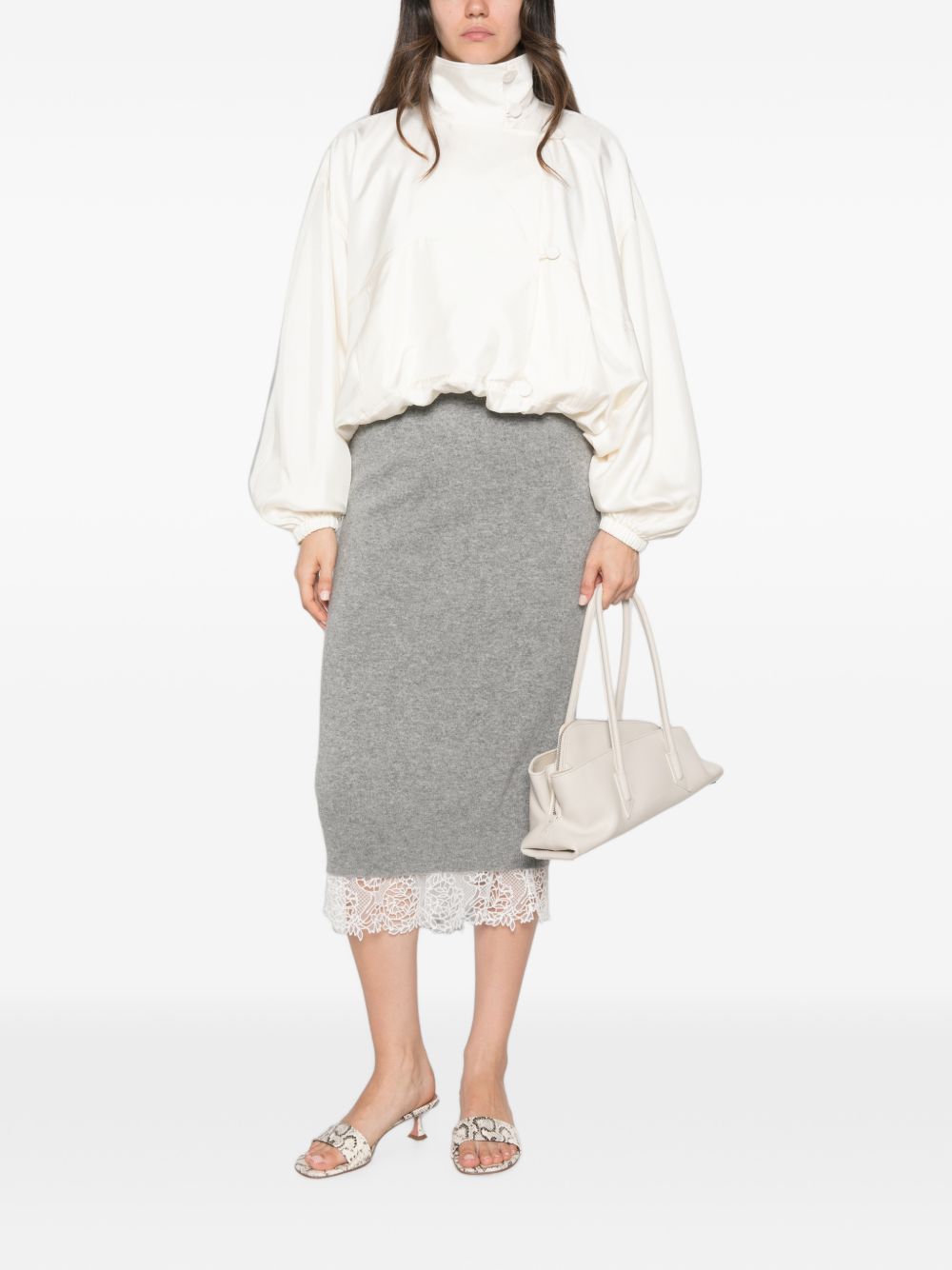 Ermanno Scervino Women's Skirts Grey