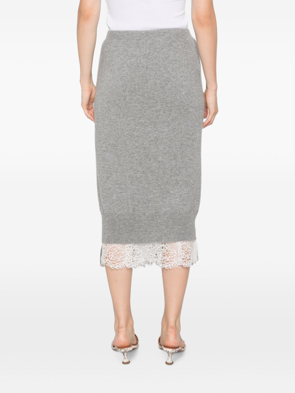 Ermanno Scervino Women's Skirts Grey