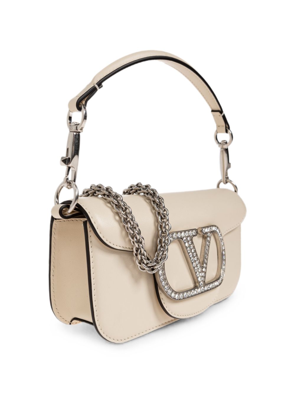 Valentino Garavani Women's Vlogo Crystal Embellished Bag