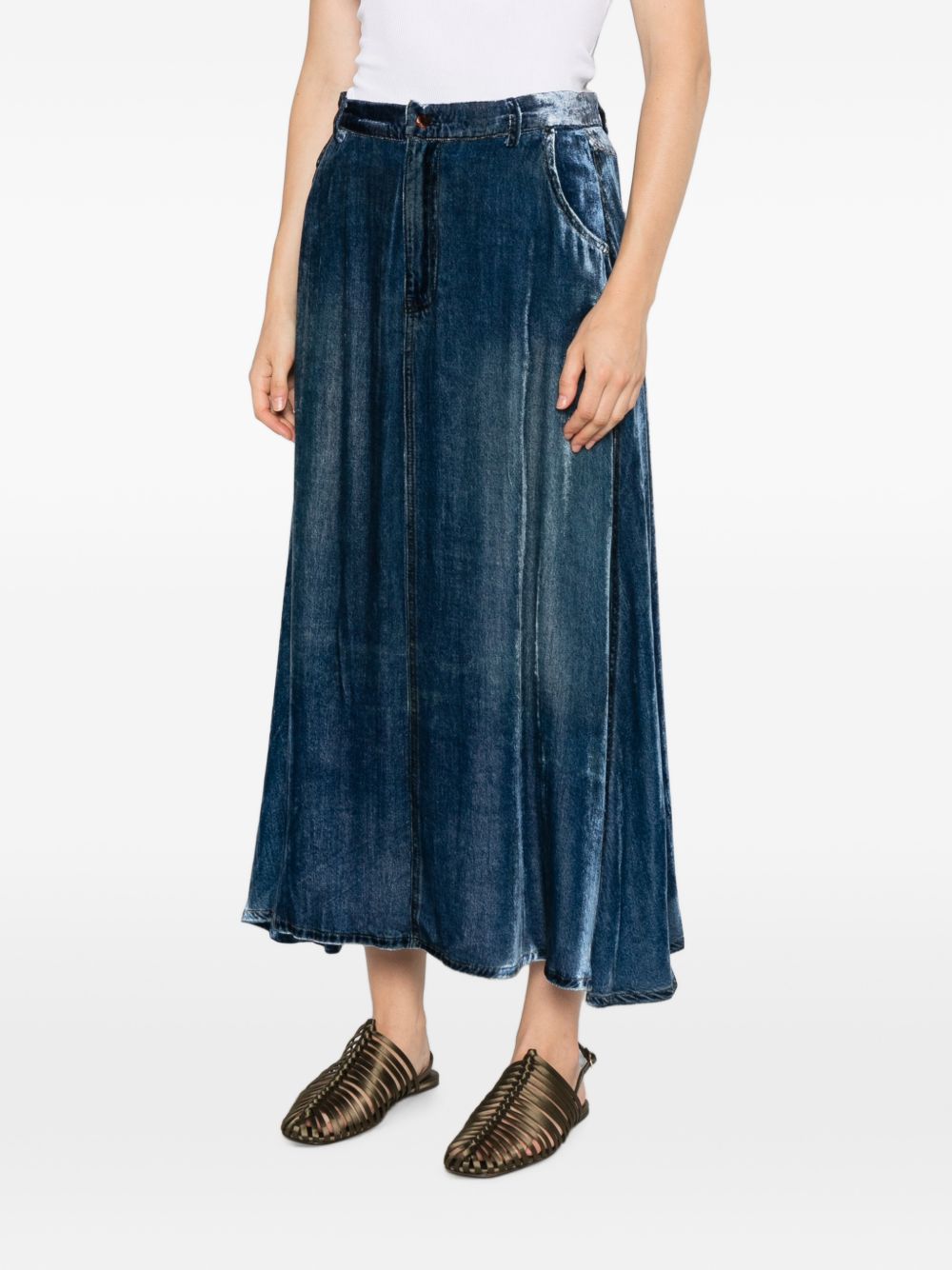 Pierre Louis Mascia Women's Skirts Navy