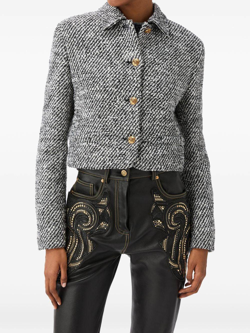 Versace Women's Jackets Black