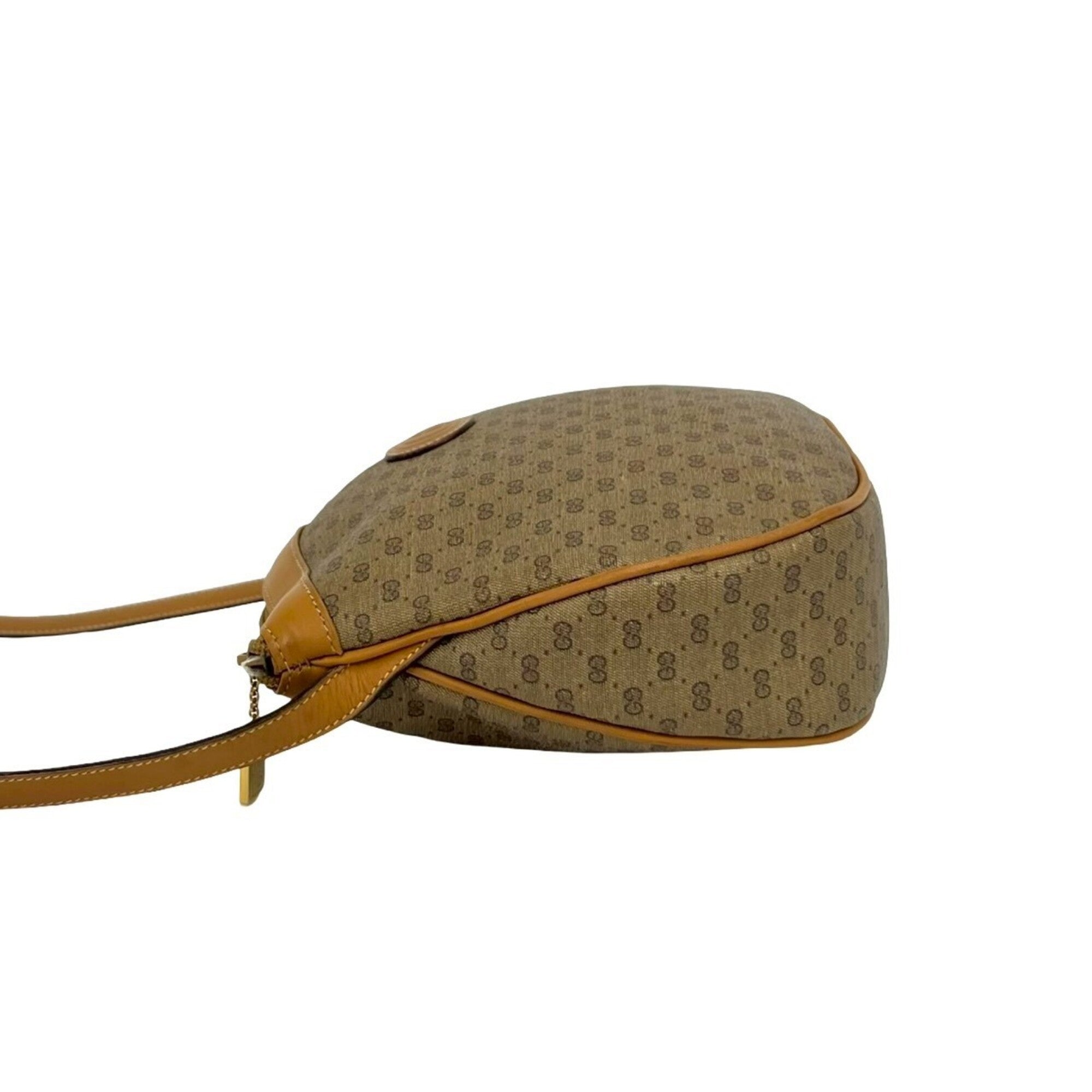 Gucci Brown Pvc Leather Pochette Shoulder Bag (Pre-Owned)