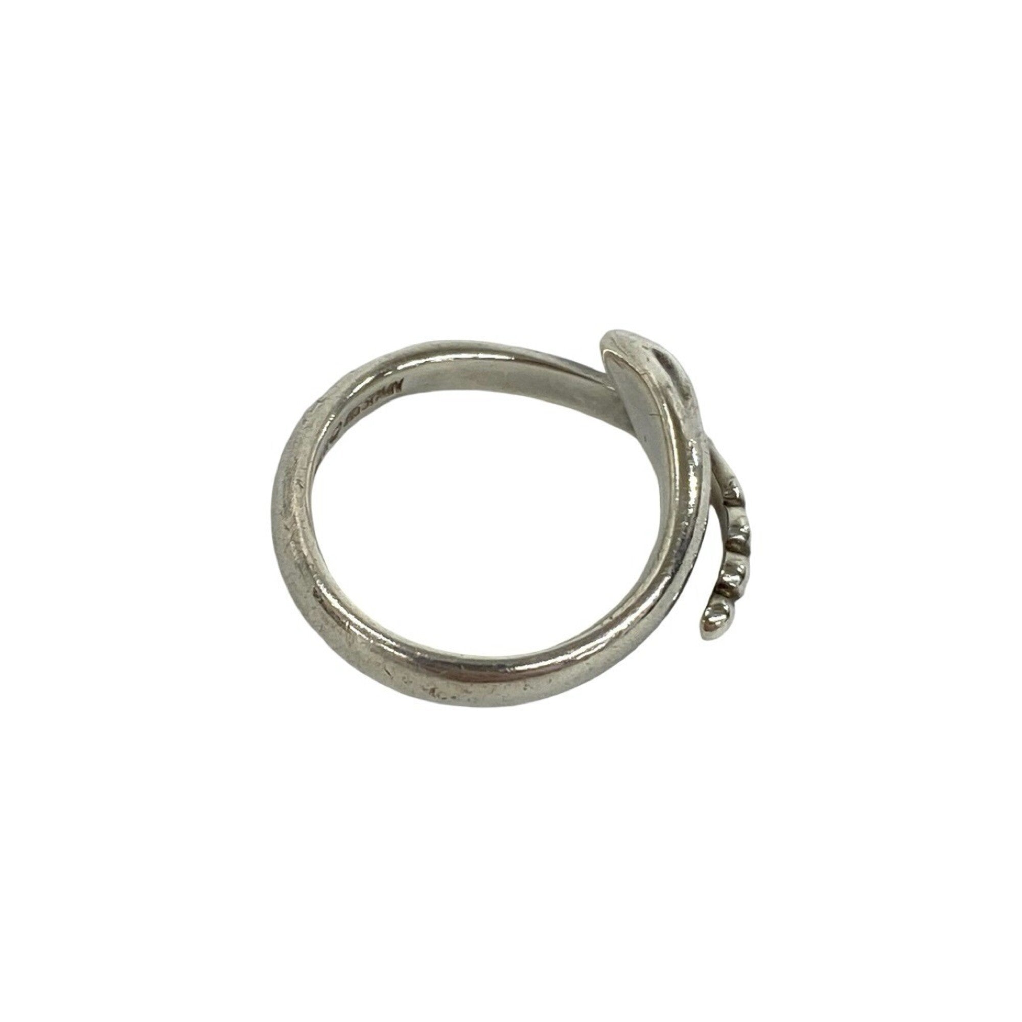 Tiffany Silver Silver 925 Band Ring (Pre-Owned)