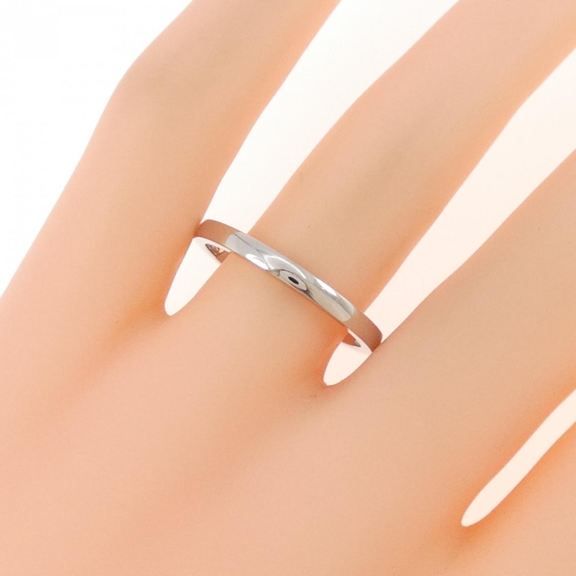 Cartier Platinum 950 Band Ring (Pre-Owned)