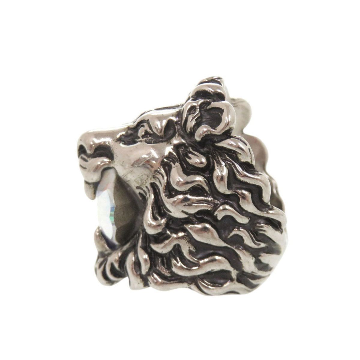 Gucci Silver Metal Band Ring (Pre-Owned)