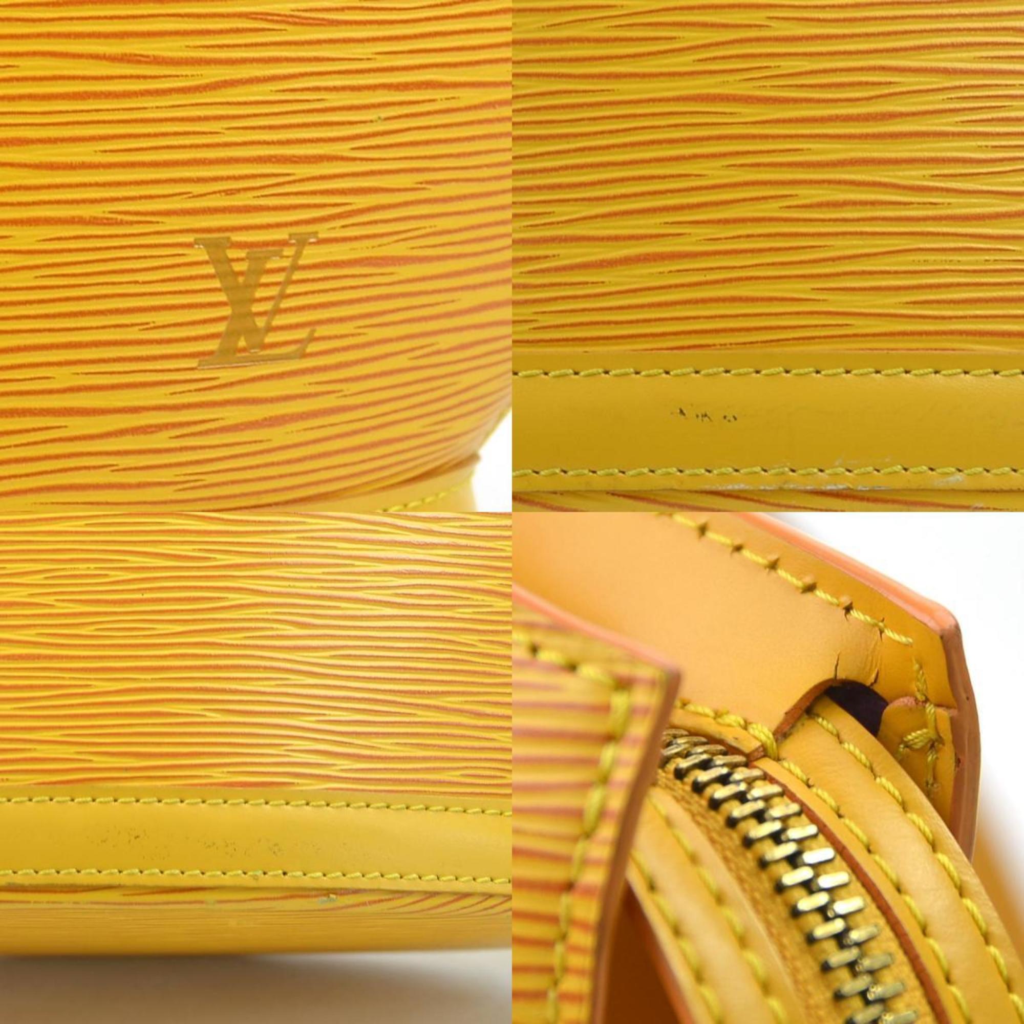 Louis Vuitton Yellow Epi Leather Shoulder Bag (Pre-Owned)