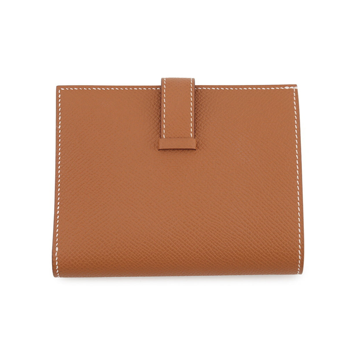 Hermes Gold Epsom Leather Wallet (Bi-Fold) (Pre-Owned)