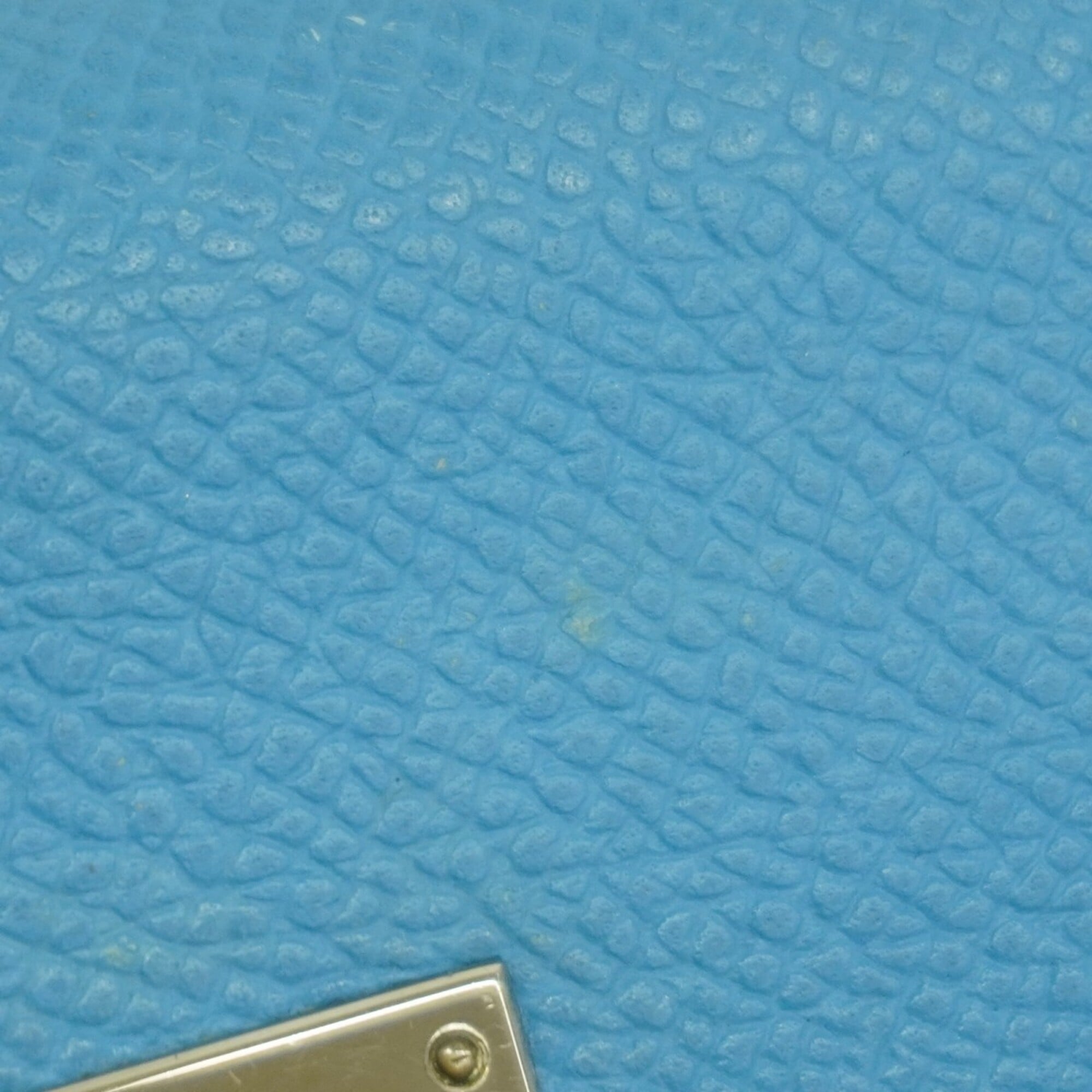Hermes Azur Epsom Leather Long Wallet (Bi-Fold) (Pre-Owned)