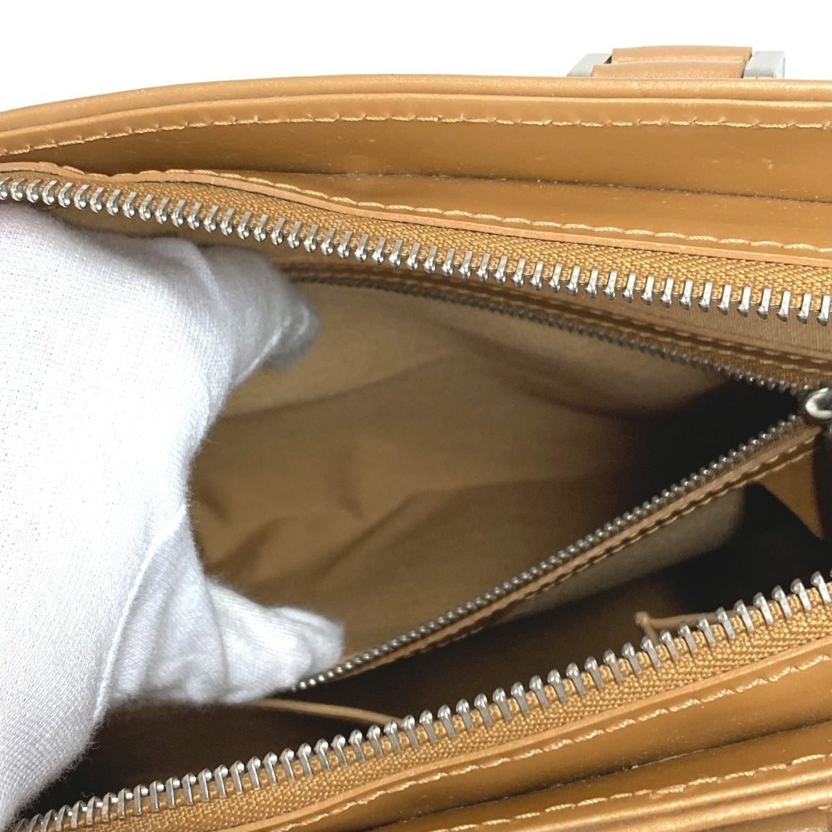 Louis Vuitton Beige Monogram Mat Leather Shoulder Bag Tote Bag (Pre-Owned)