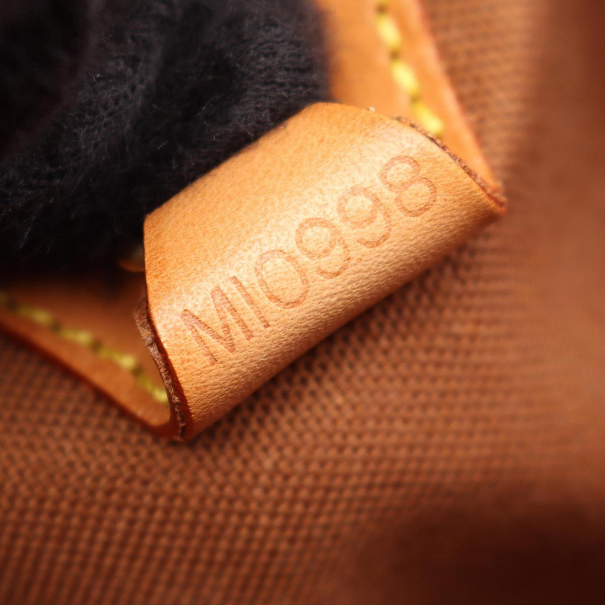 Louis Vuitton Brown Coated Canvas Leather Handbag (Pre-Owned)