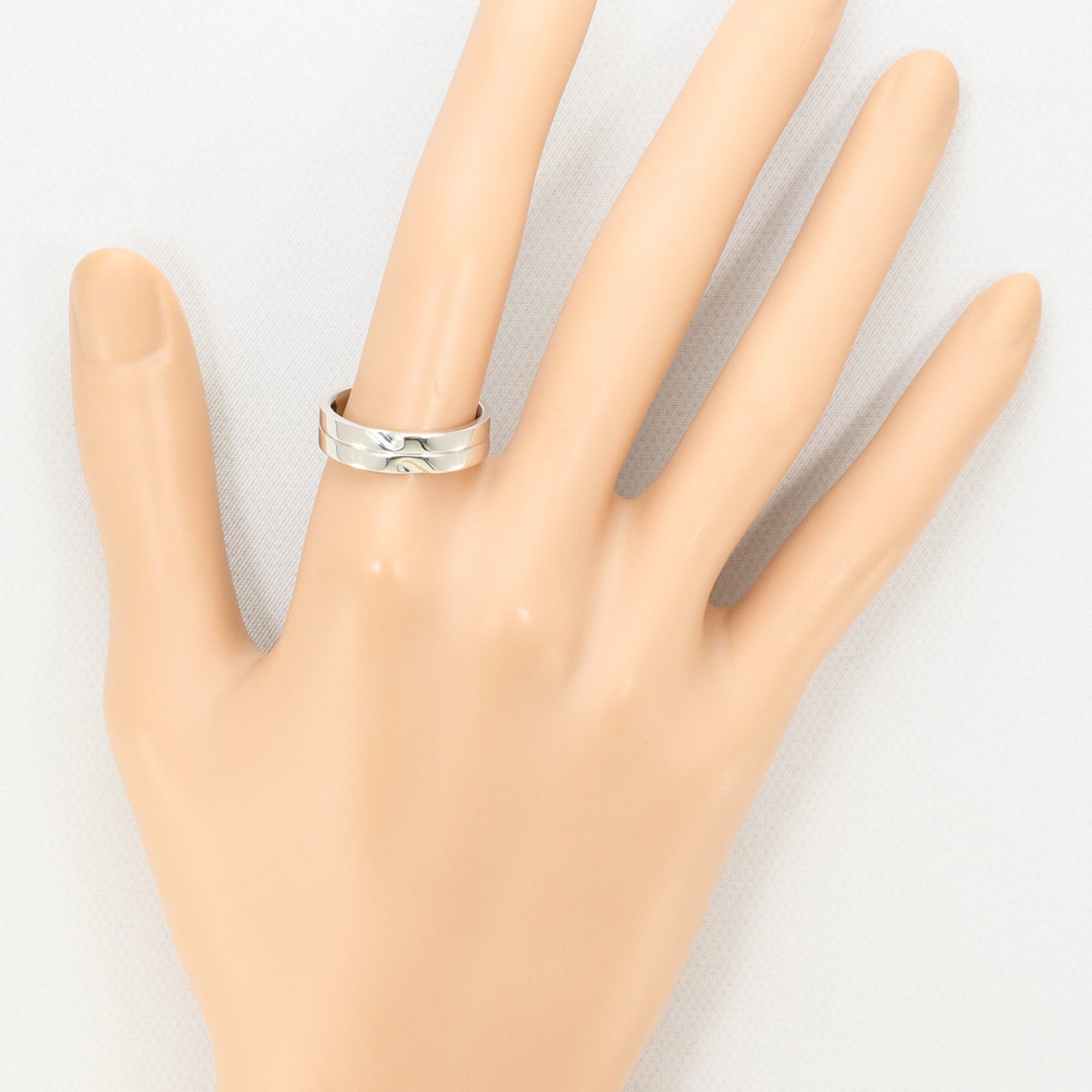 Unbranded White Gold White Gold (14K) Band Ring (Pre-Owned)