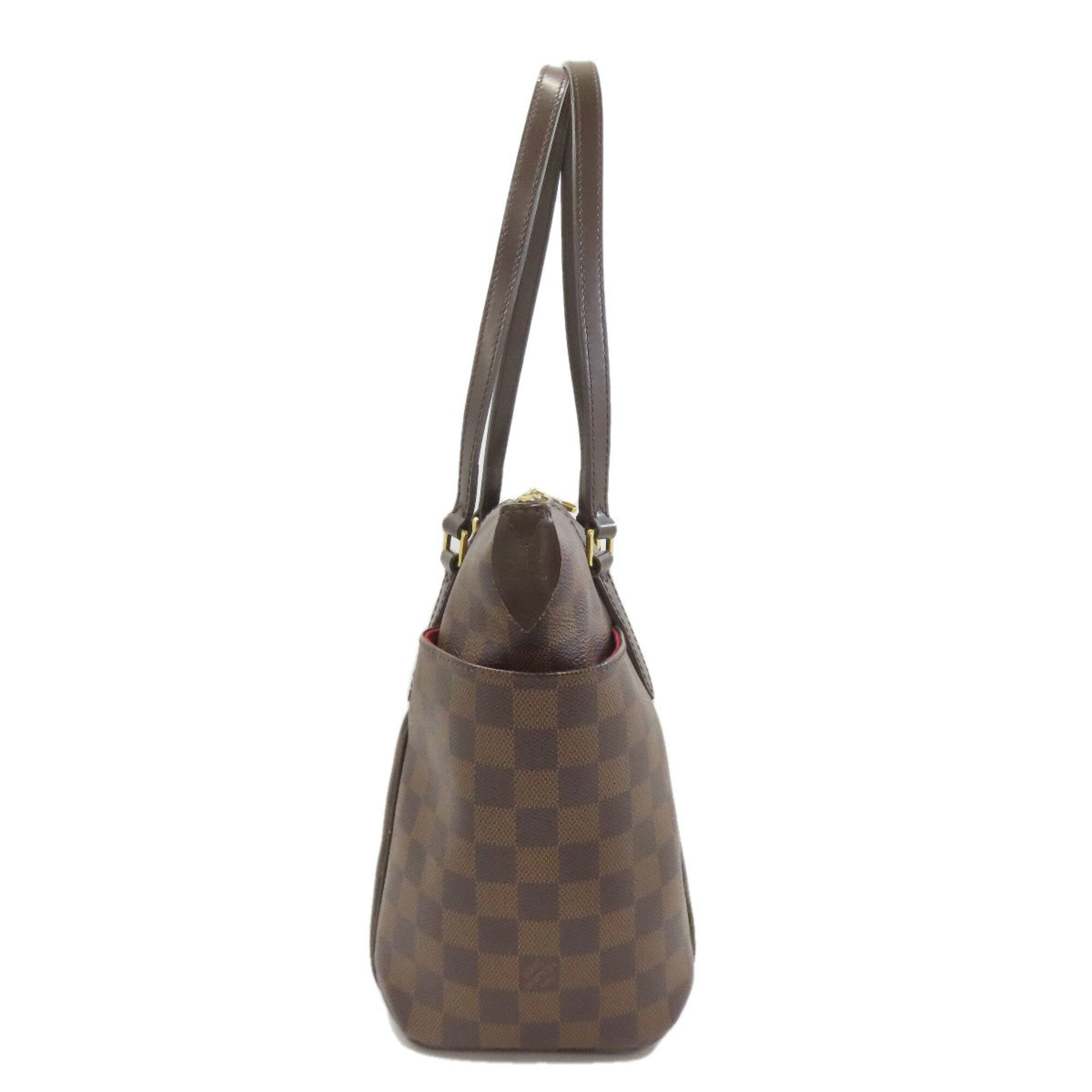 Louis Vuitton Damier Damier Canvas Ebene Damier Canvas Tote Bag (Pre-Owned)
