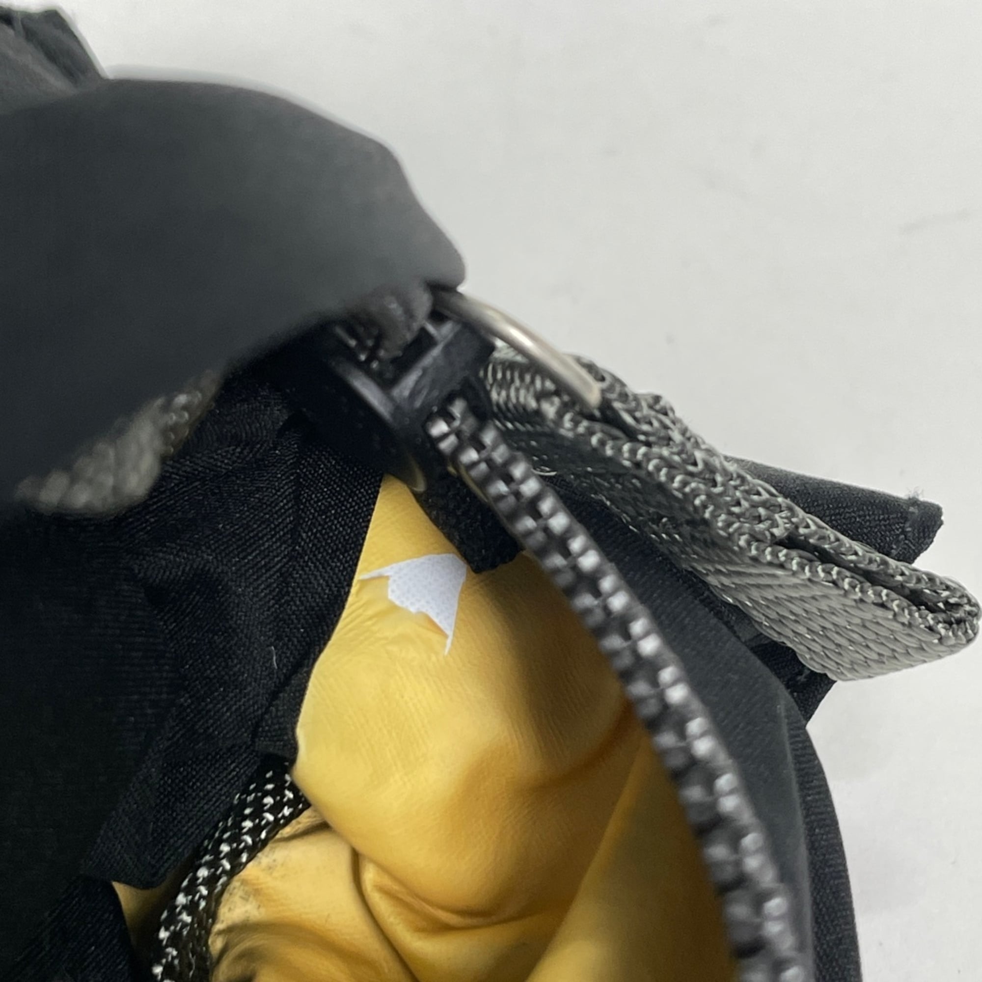 Prada Black Polyester Elastane Fanny Pack Sling Bag (Pre-Owned)