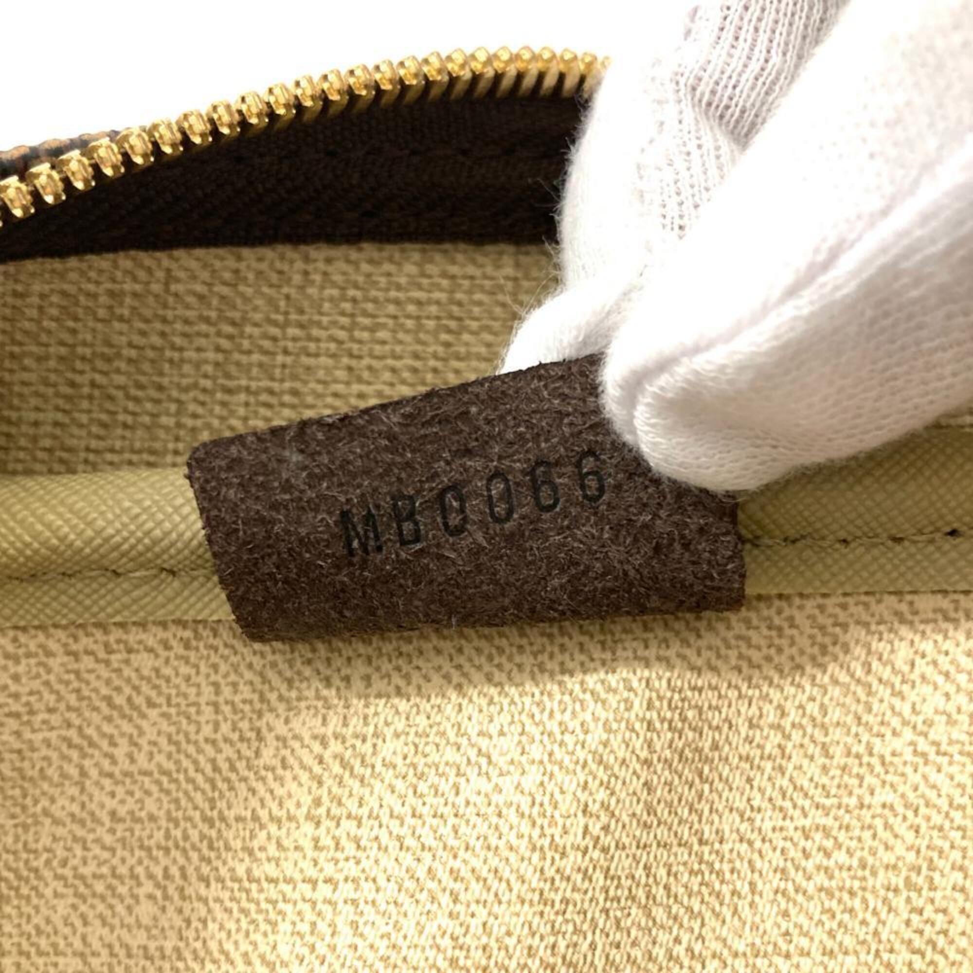 Louis Vuitton Brown Damier Canvas Handbag (Pre-Owned)