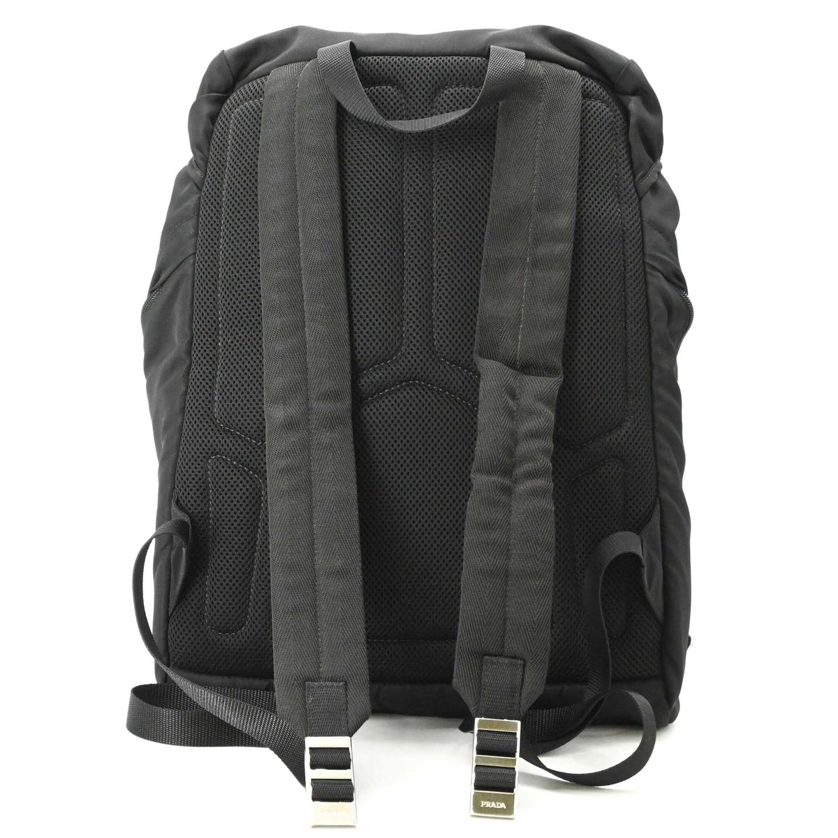 Prada Black Nylon Backpack (Pre-Owned)