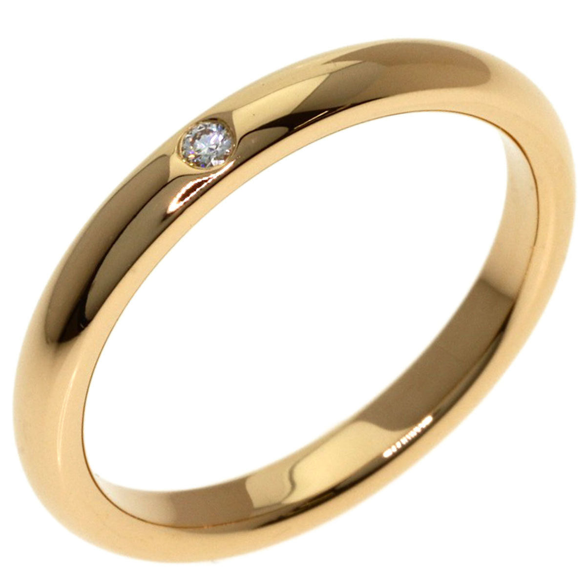 Tiffany Pink Gold (18K) Band Ring (Pre-Owned)