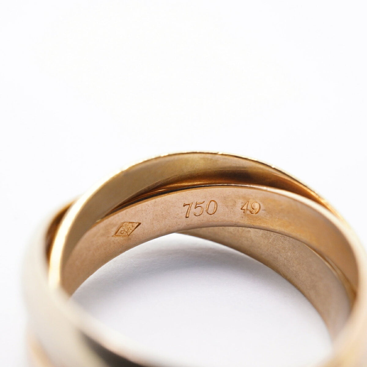 Cartier Yellow Gold (18K) Pink Gold (18K) White Gold (18K) Band Ring (Pre-Owned)