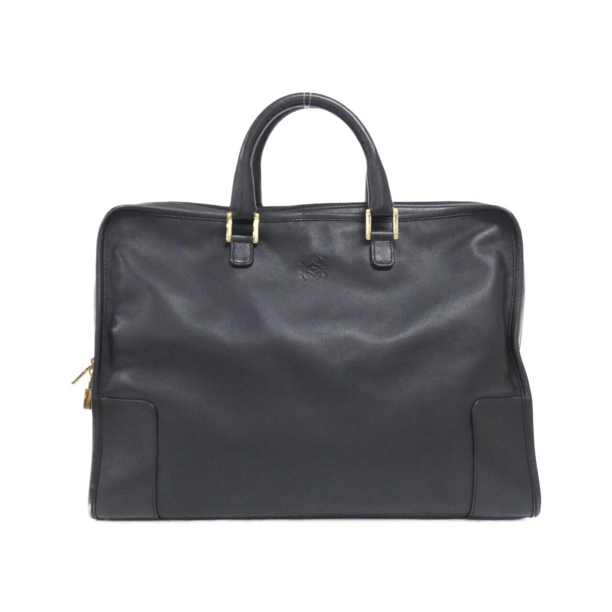 Loewe Black Leather Handbag (Pre-Owned)