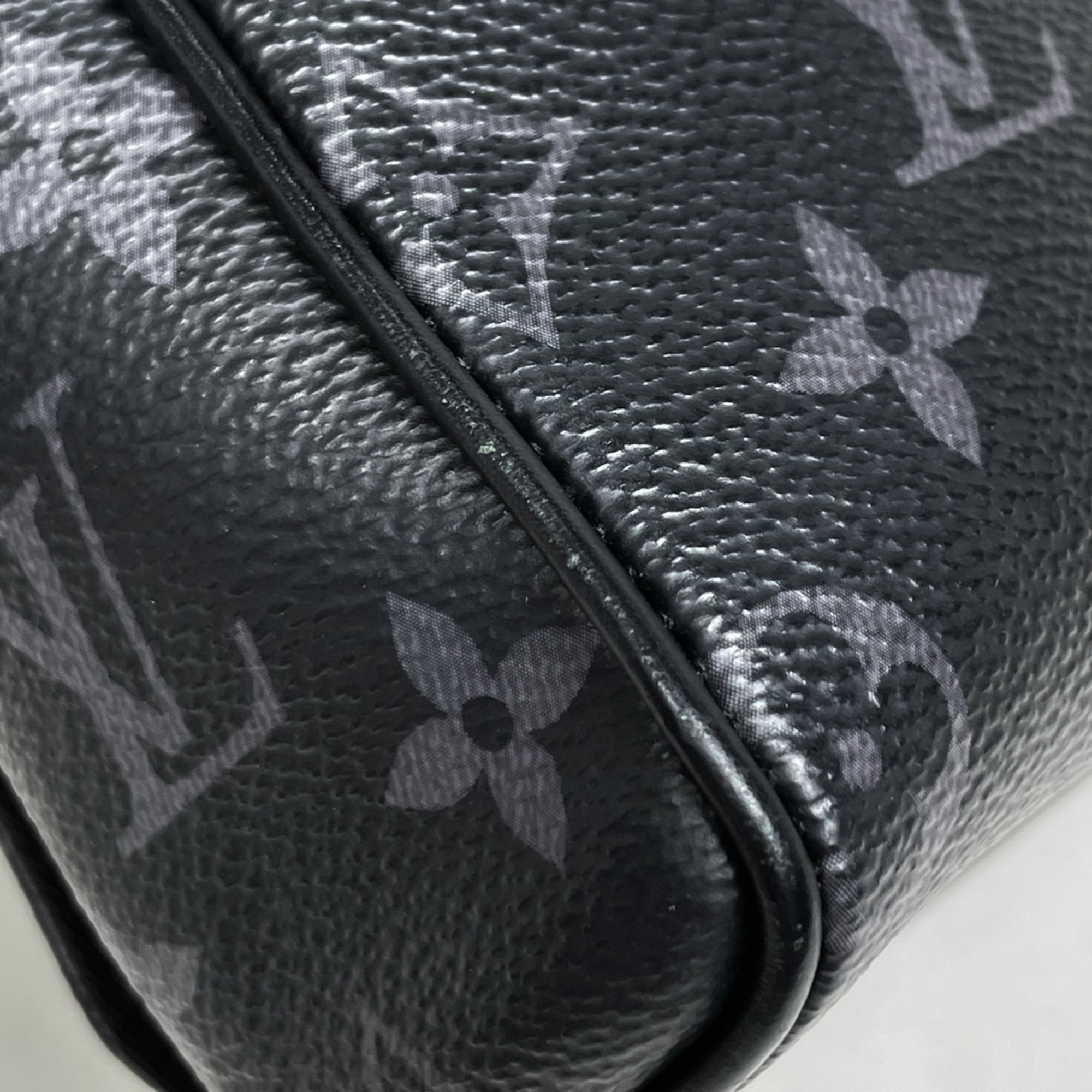 Louis Vuitton Black Noir Monogram Eclipse Shoulder Bag (Pre-Owned)