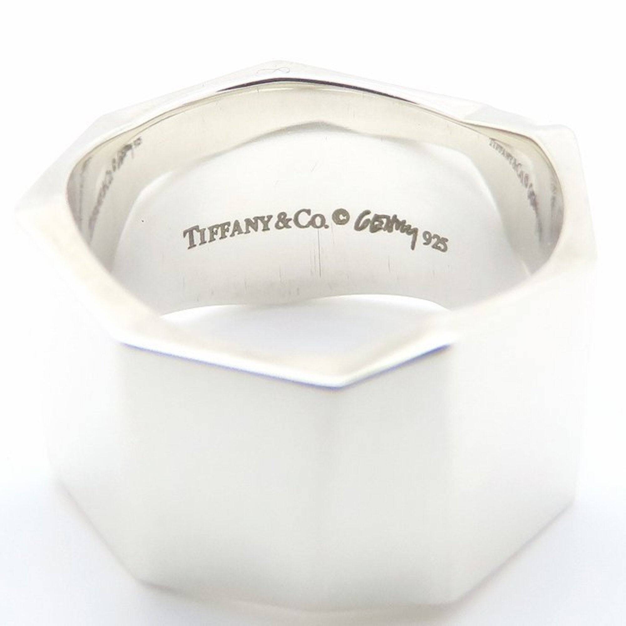 Tiffany Silver 925 Band Ring (Pre-Owned)