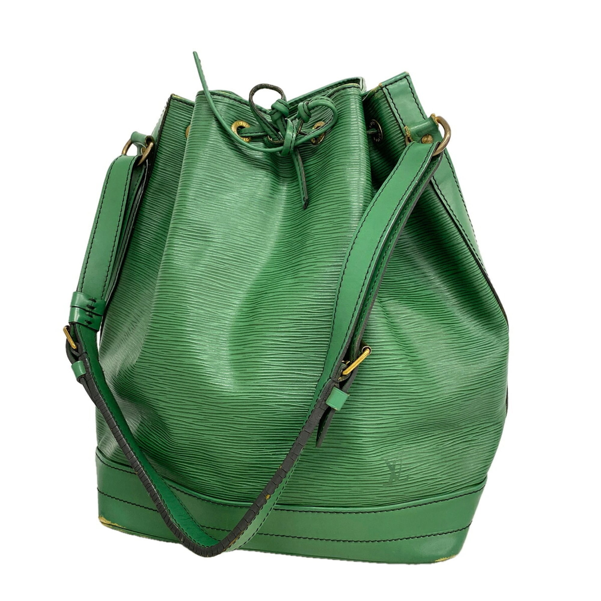 Louis Vuitton Borneo Green Shoulder Bag (Pre-Owned)
