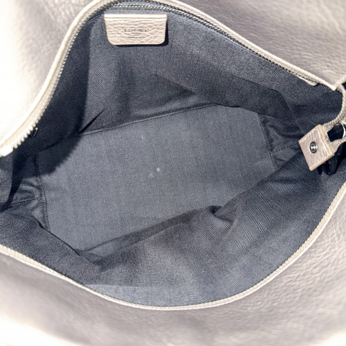 Loewe Gold Leather Handbag Tote Bag (Pre-Owned)