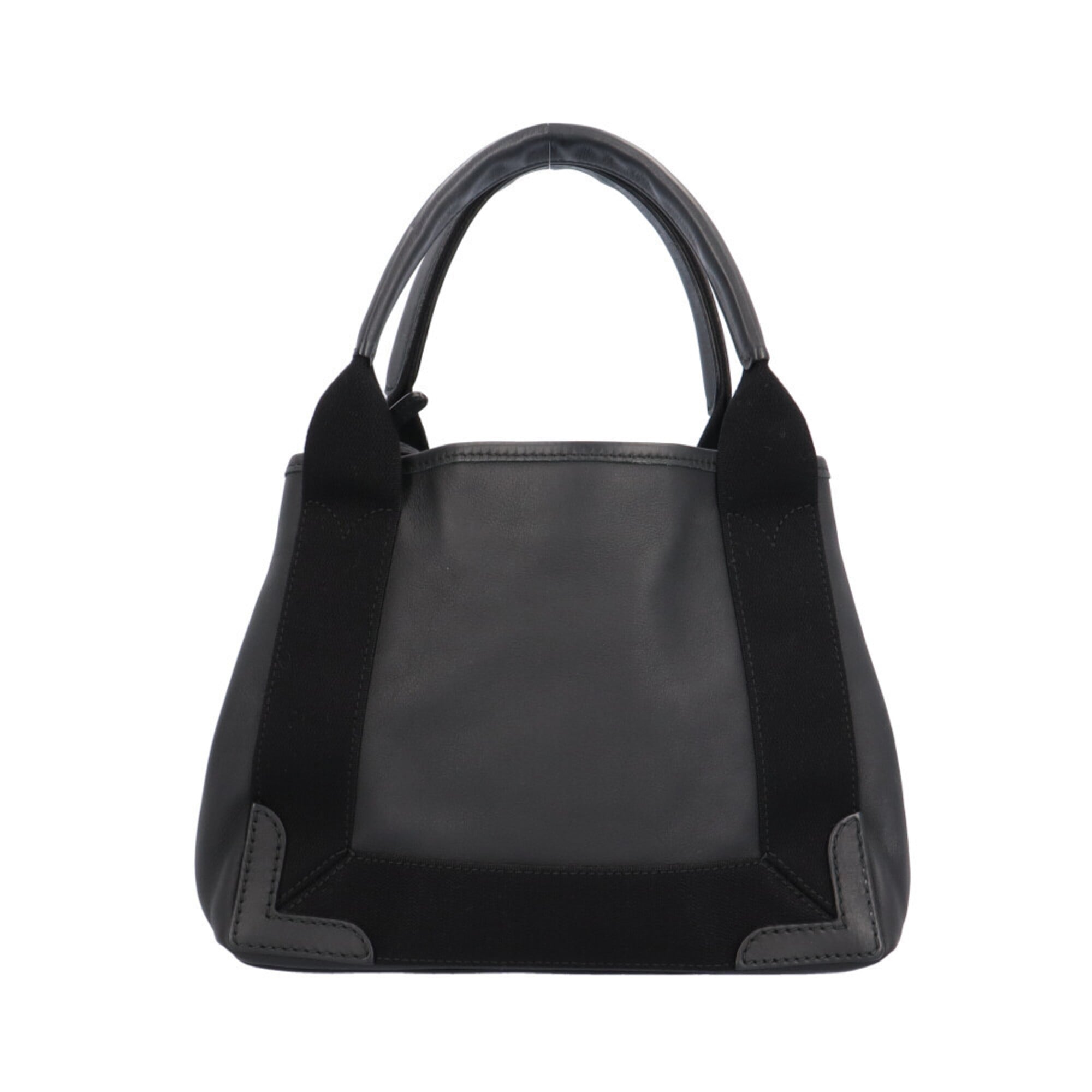 Balenciaga Black Leather Handbag Shoulder Bag (Pre-Owned)