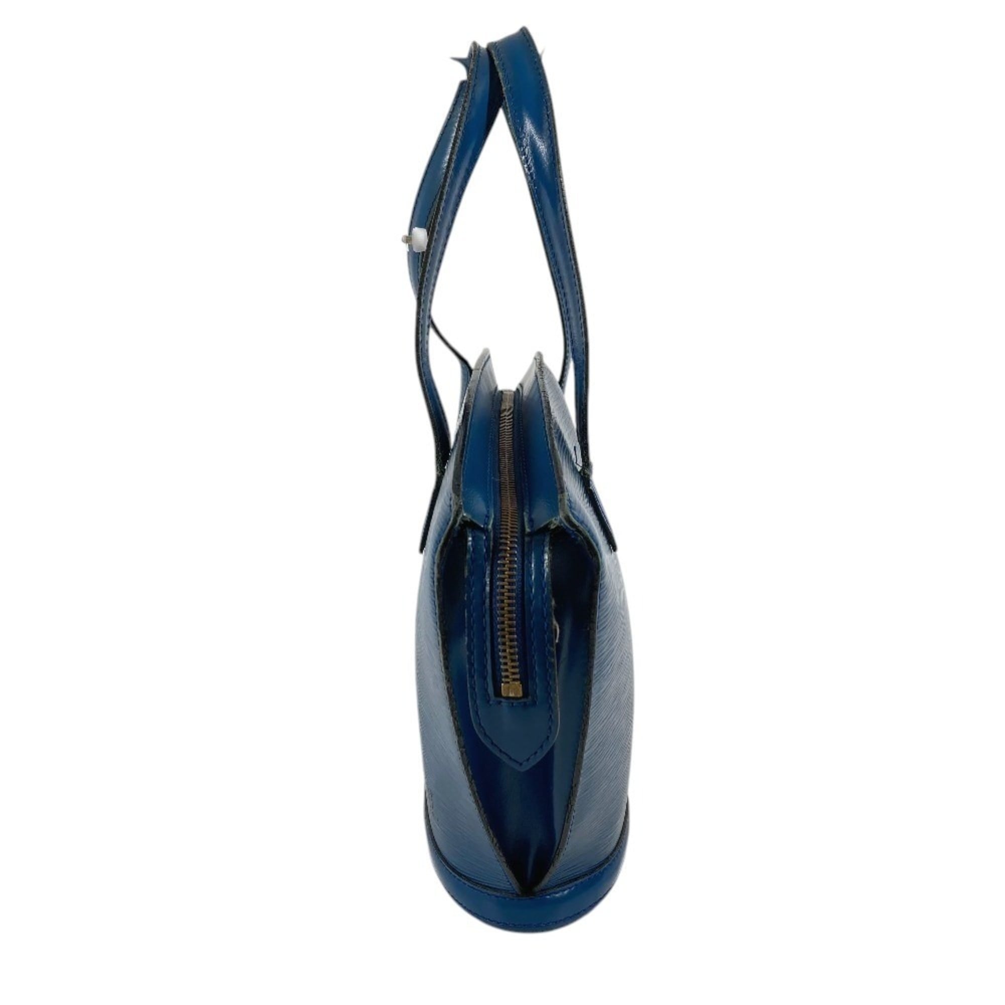 Louis Vuitton Blue Toledo Blue Epi Leather Shoulder Bag Tote Bag (Pre-Owned)