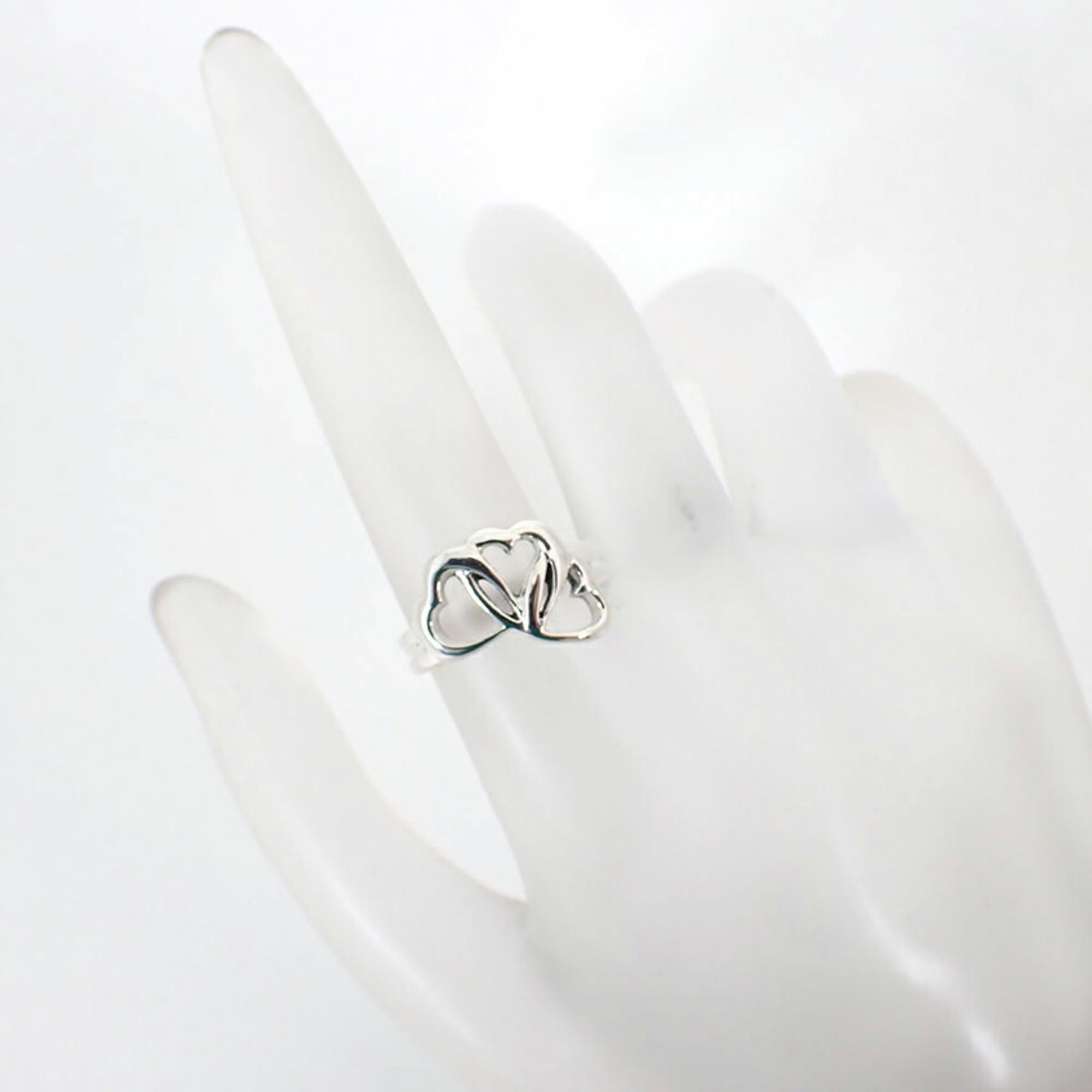 Tiffany Sterling Silver 925 Band Ring (Pre-Owned)