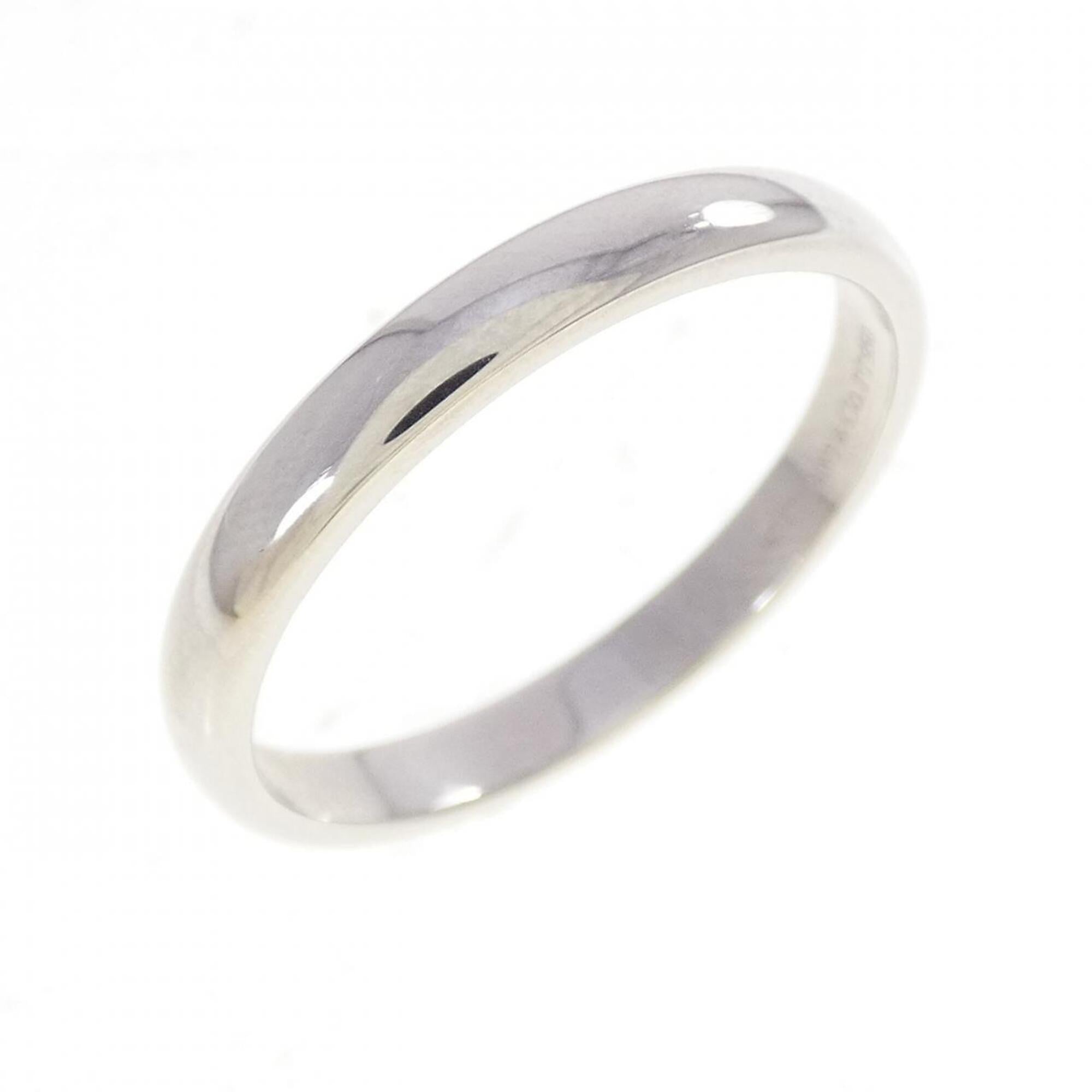 Tiffany Silver Platinum 950 Band Ring (Pre-Owned)