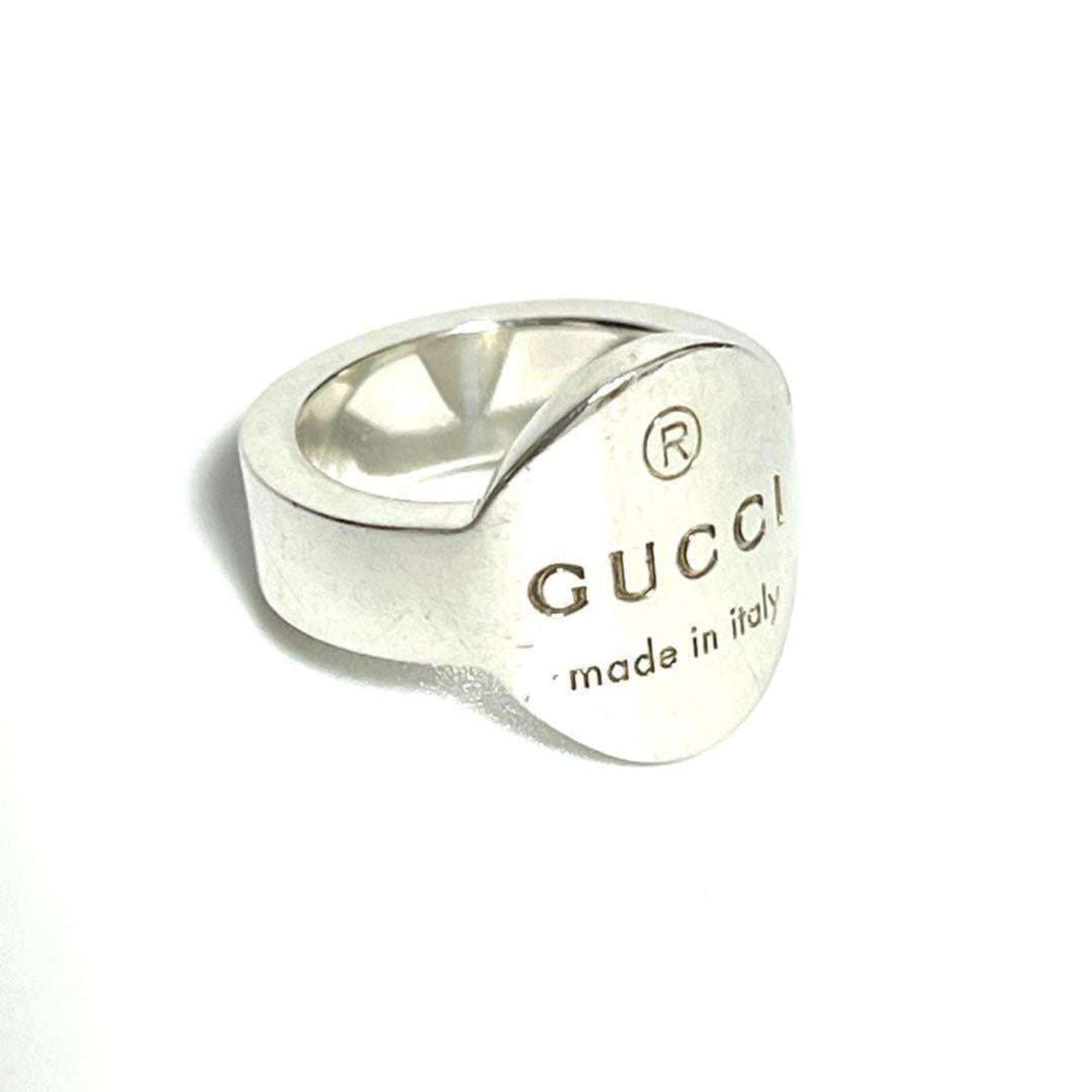 Gucci Silver Silver 925 Band Ring (Pre-Owned)