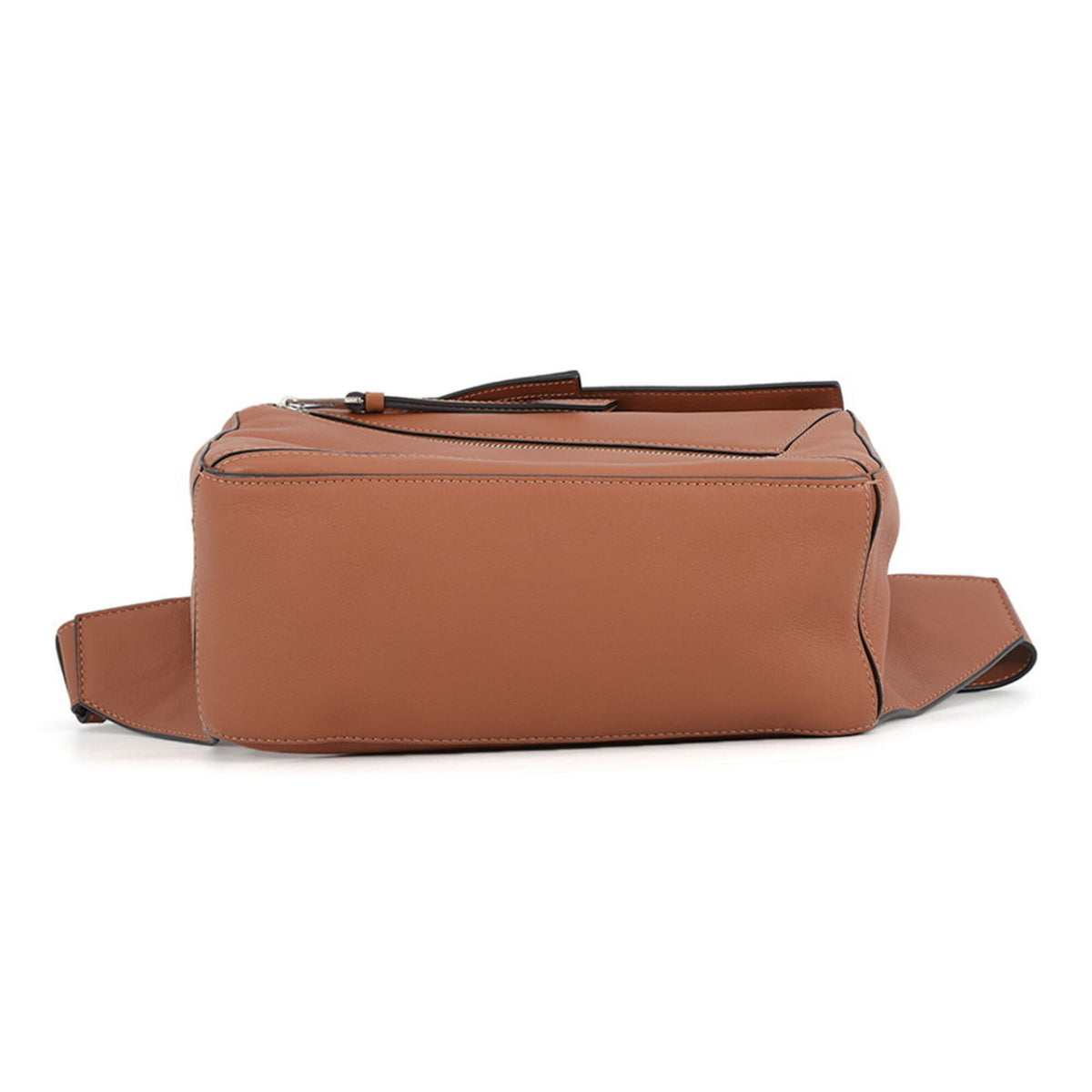 Loewe Puzzle Brown Leather Handbag Sling Bag (Pre-Owned)