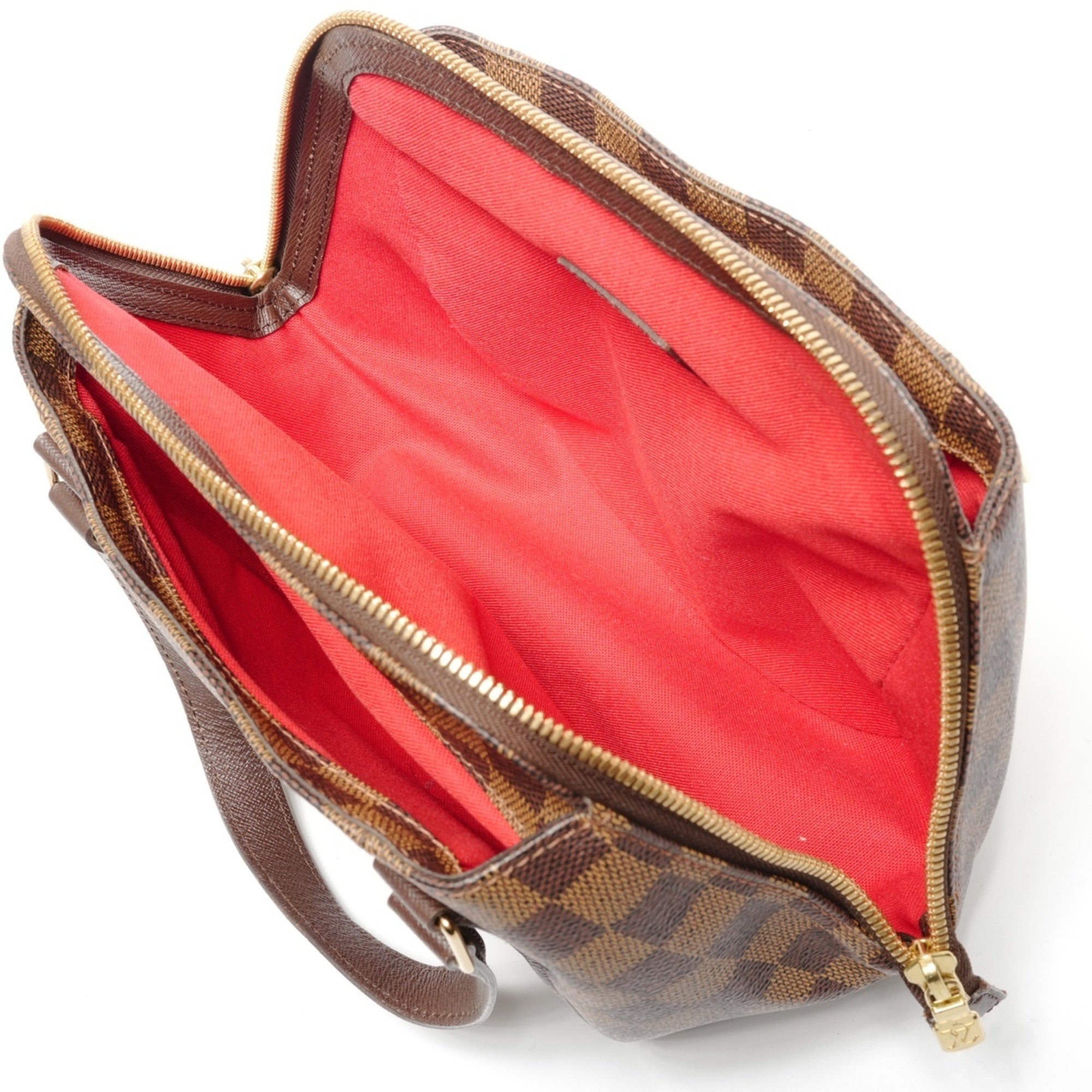 Louis Vuitton Damier Brown Damier Canvas Handbag (Pre-Owned)