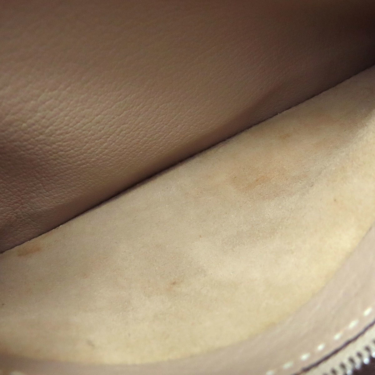 Hermes Beige Togo Leather Handbag (Pre-Owned)