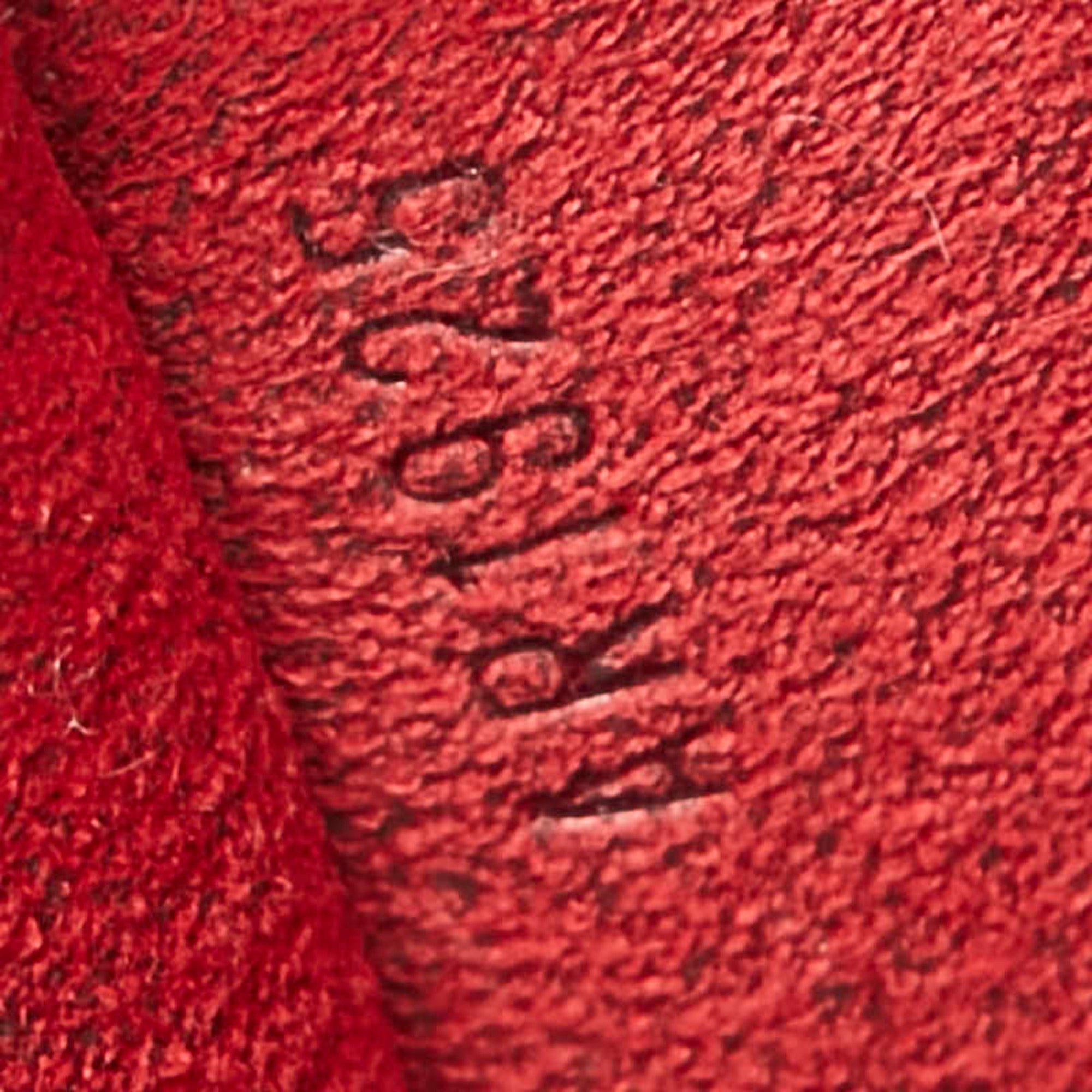 Louis Vuitton Epi Castilian Red Leather Handbag Pochette Pouch (Pre-Owned)