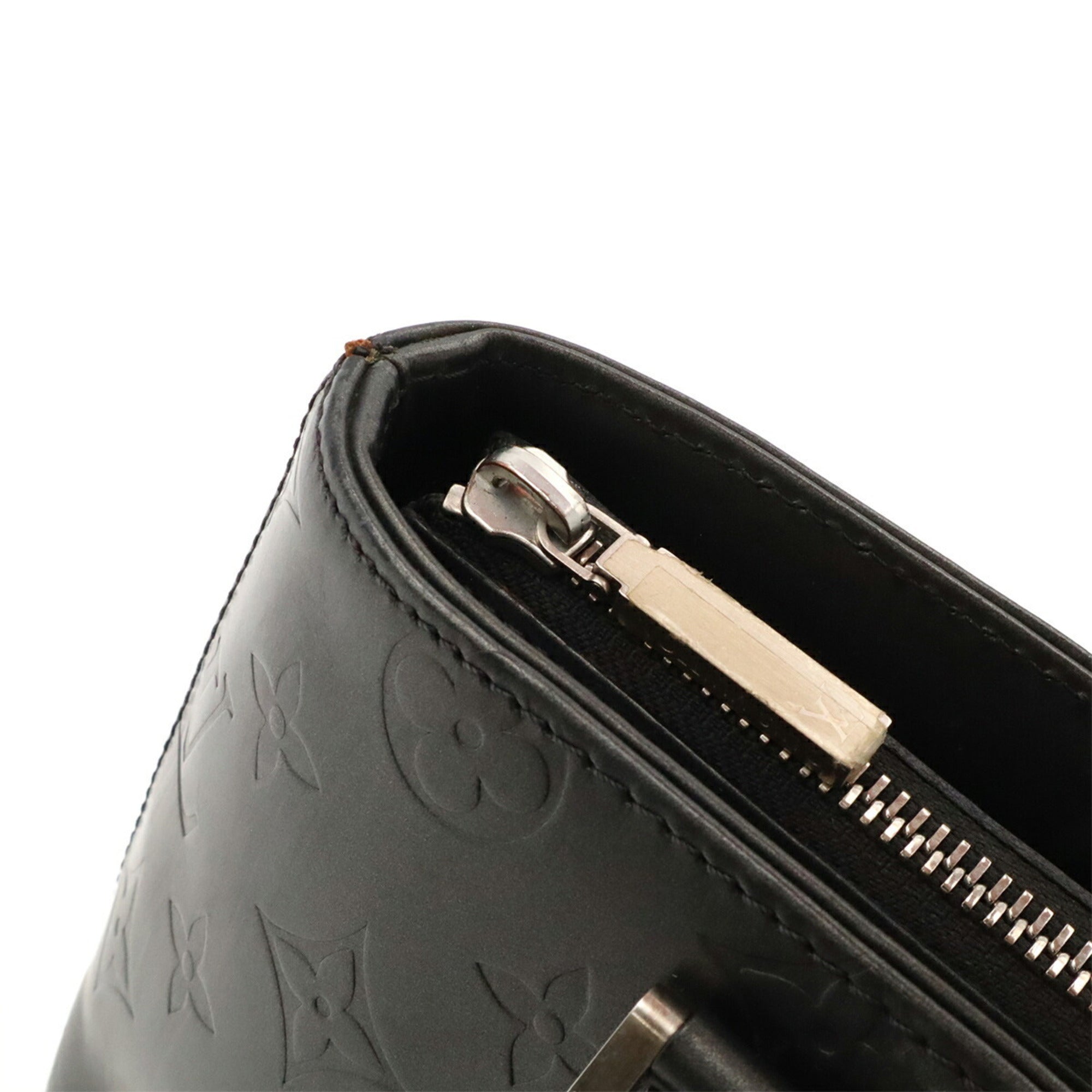 Louis Vuitton Monogram Mat Black Noir Monogram Mat Shoulder Bag Tote Bag (Pre-Owned)
