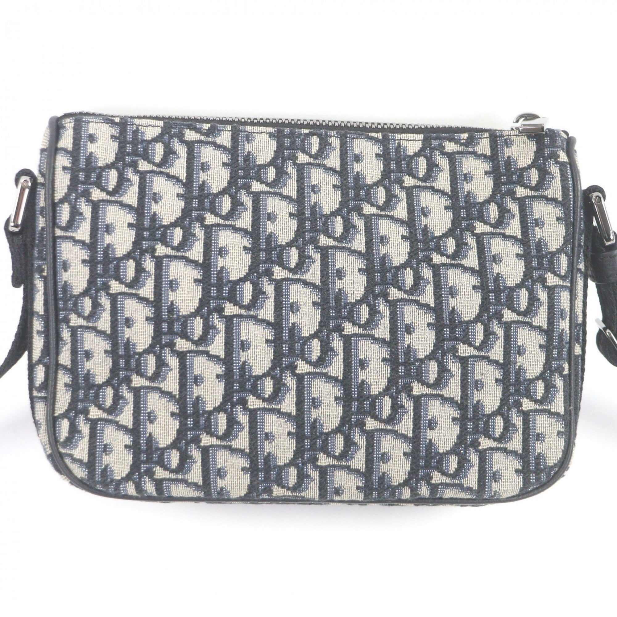 Dior Homme Beige Canvas Leather Shoulder Bag (Pre-Owned)
