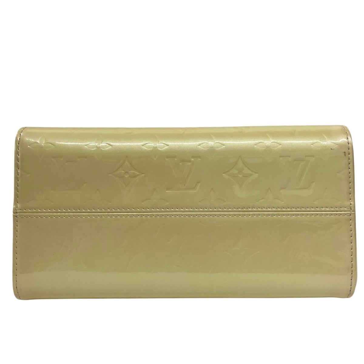 Louis Vuitton Beige Vernis Handbag (Pre-Owned)