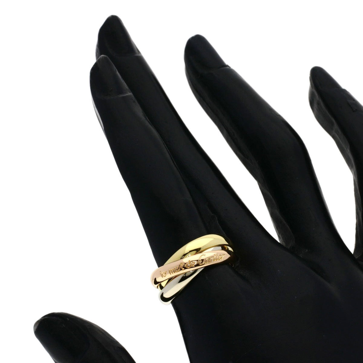 Cartier Yellow Gold (18K) Pink Gold (18K) White Gold (18K) Band Ring (Pre-Owned)