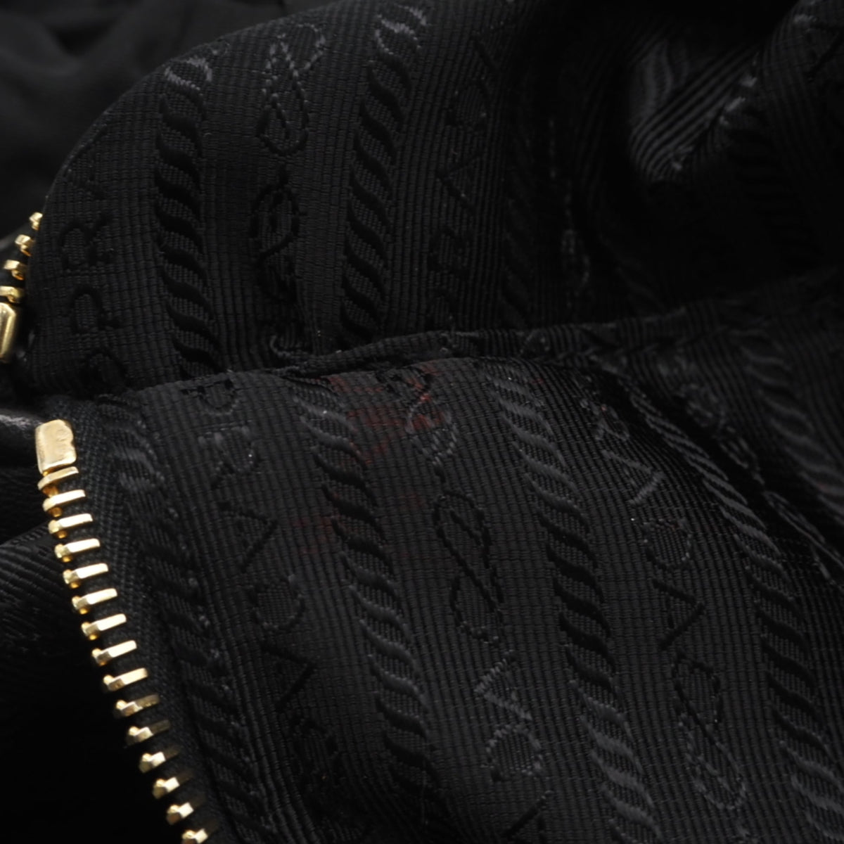 Prada Black Nylon Leather Plastic Handbag (Pre-Owned)