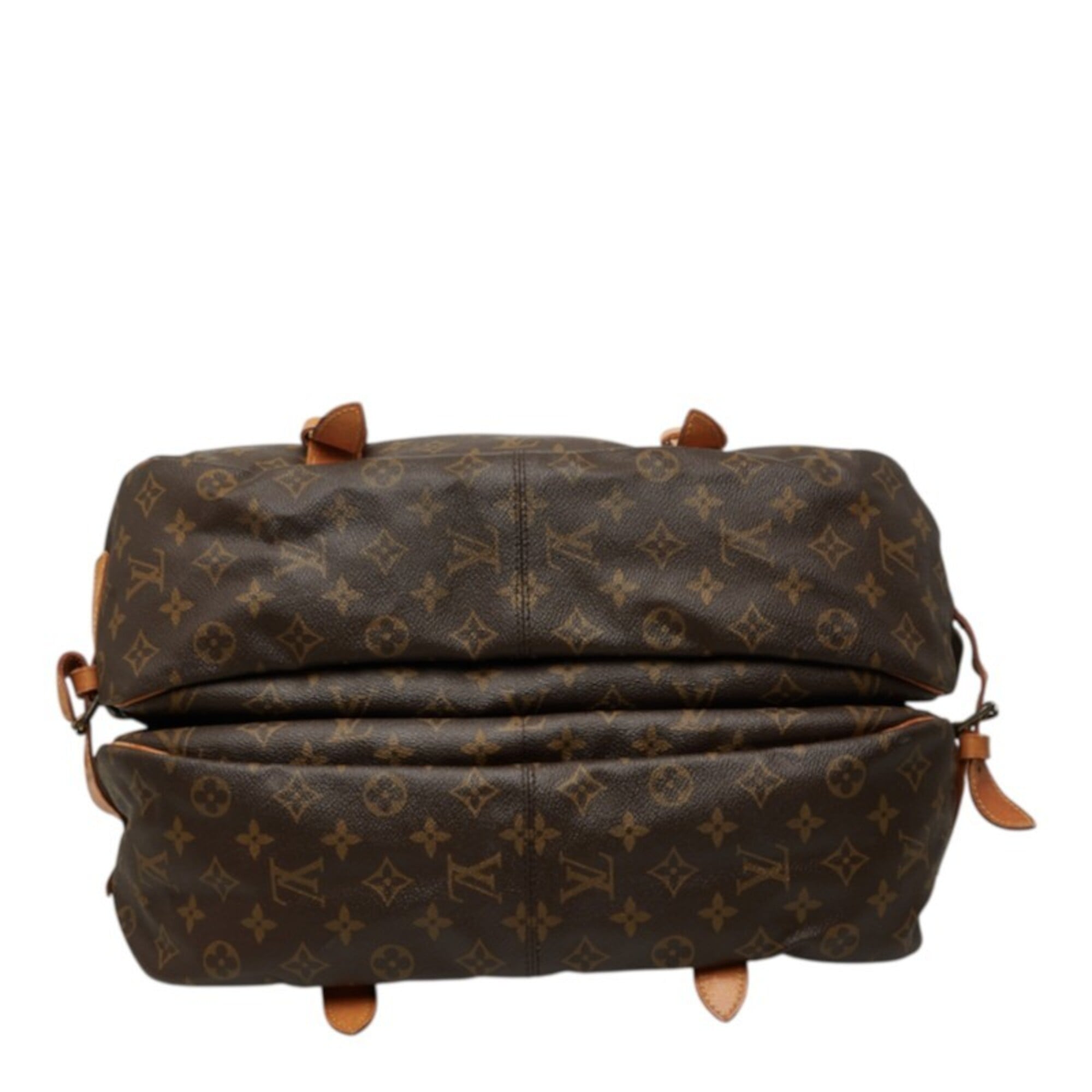 Louis Vuitton Brown Pvc Leather Shoulder Bag (Pre-Owned)